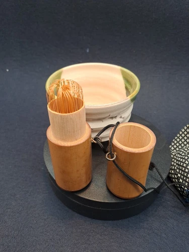 Exclusive Japanese Tea Bowl Chawan With Chasen For On The Go
