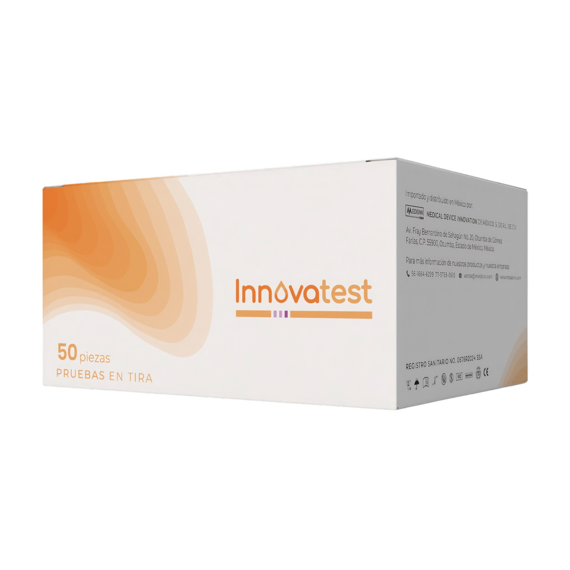 Tiras de prueba de detección de alcohol en Saliva Innovatest