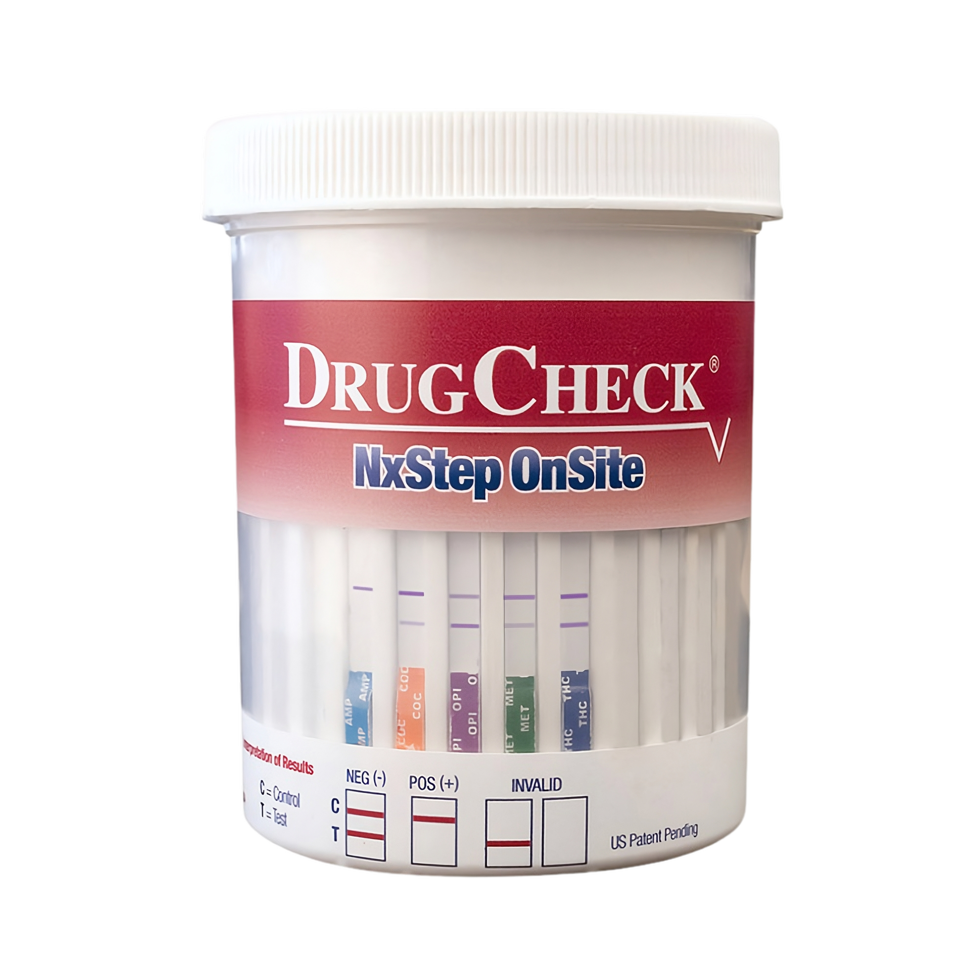 Frasco antidoping NxStep OnSite Drugcheck