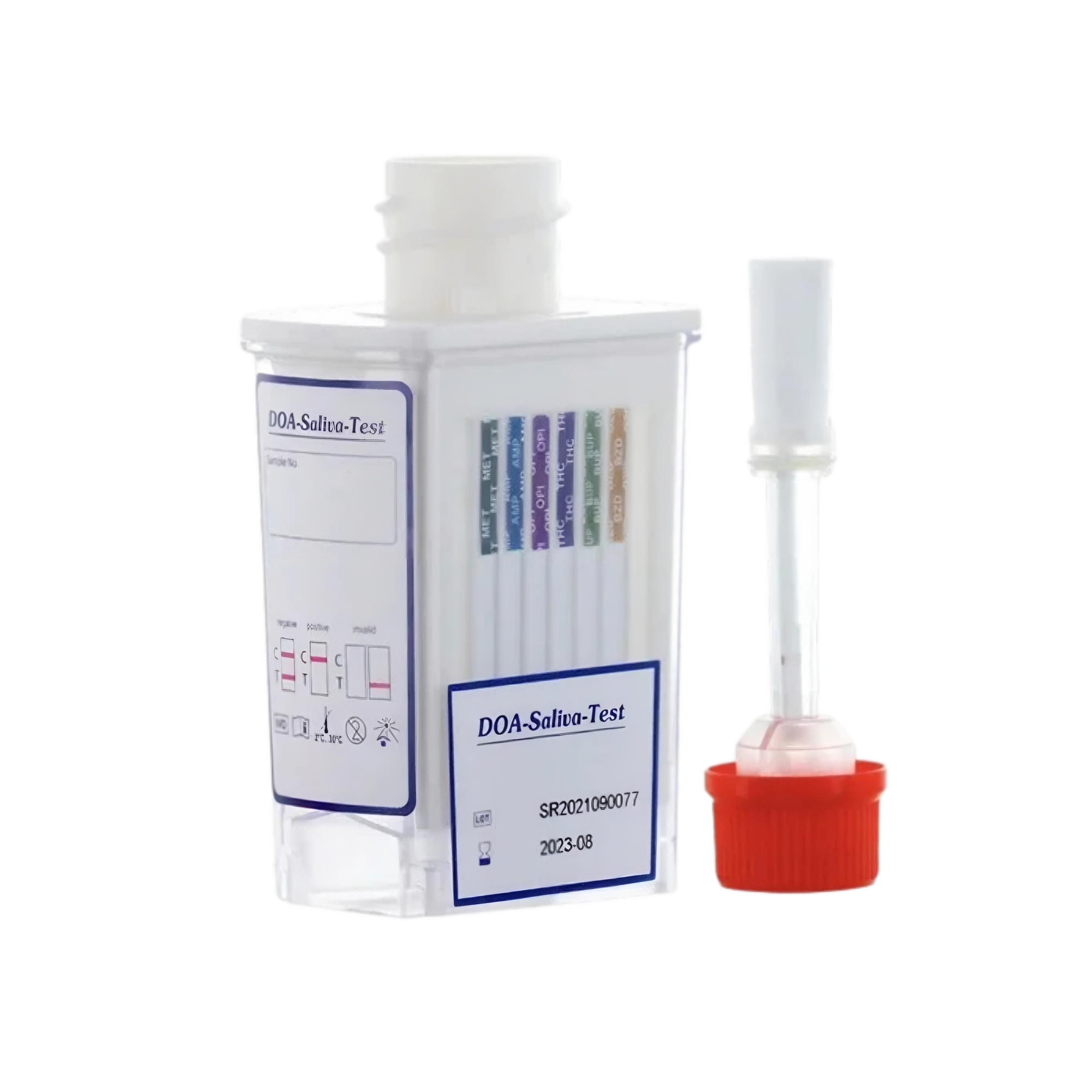 Kit de detección multidrogas en saliva D-Check