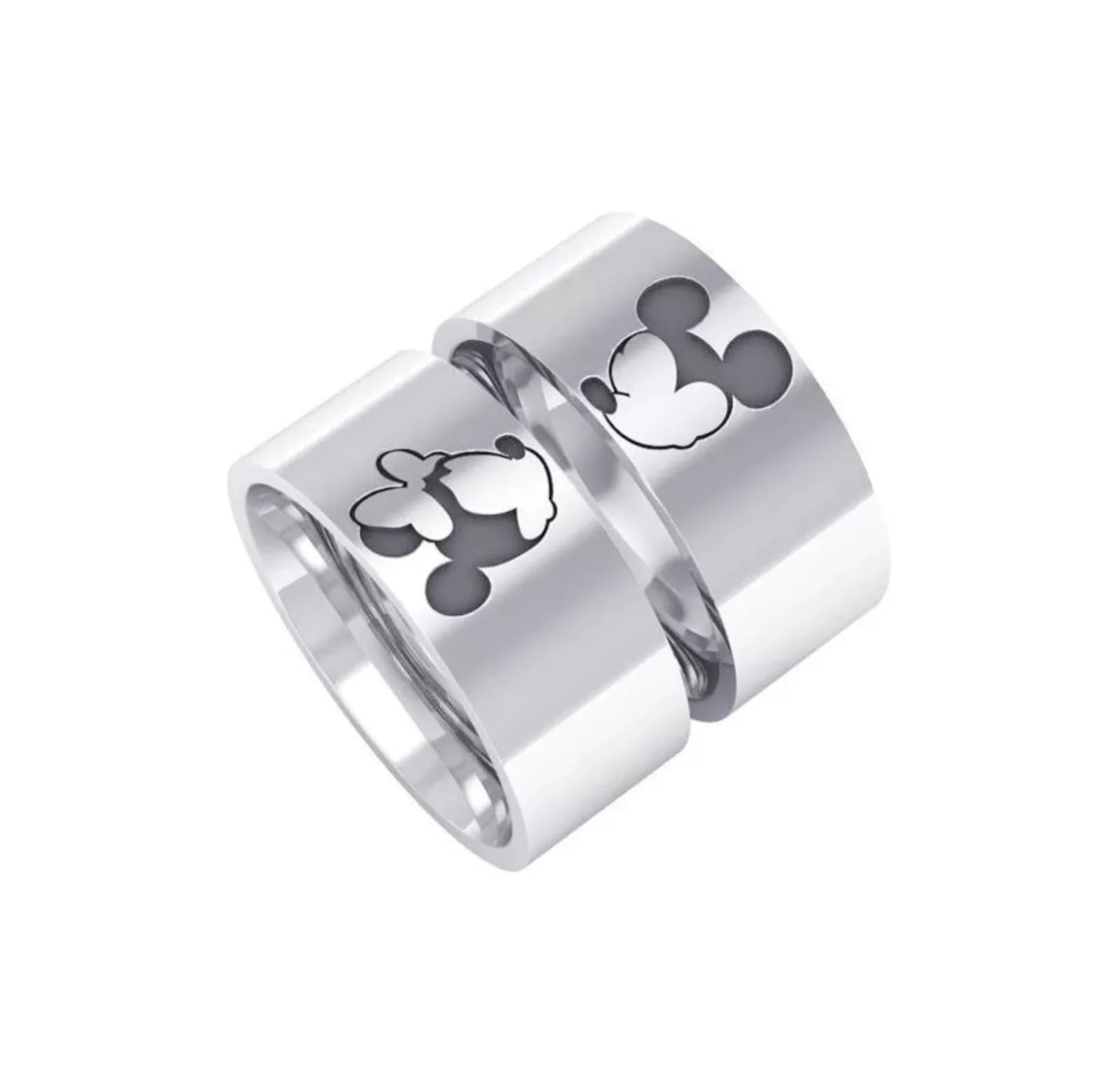 Anillos pareja Mickey y Minnie