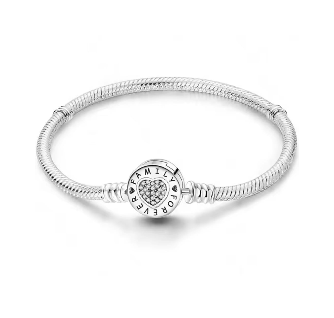 Pulsera de plata tipo Pandora