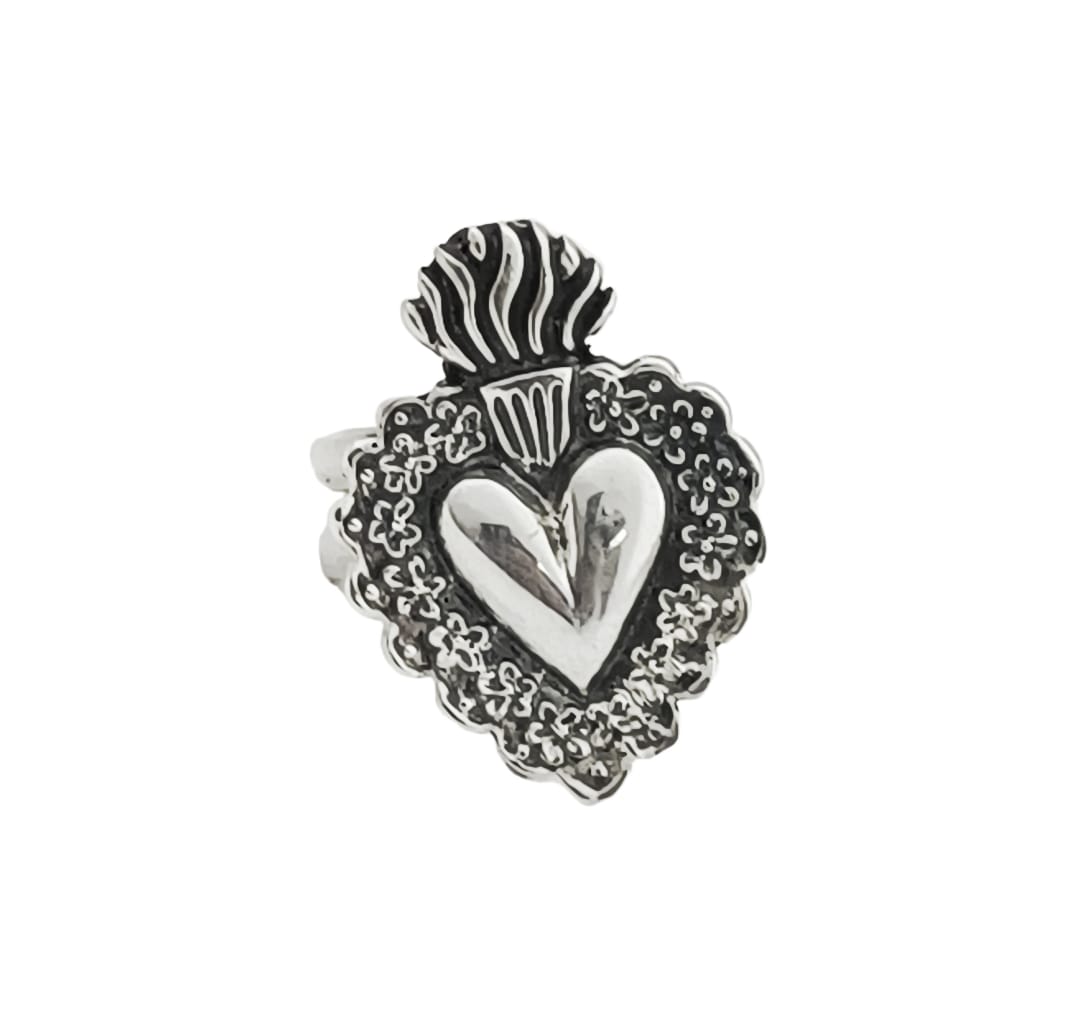 Anillo corazón modelo Frida