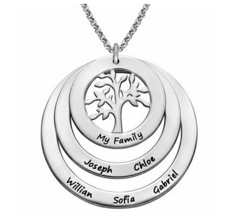 Dije árbol personalizado