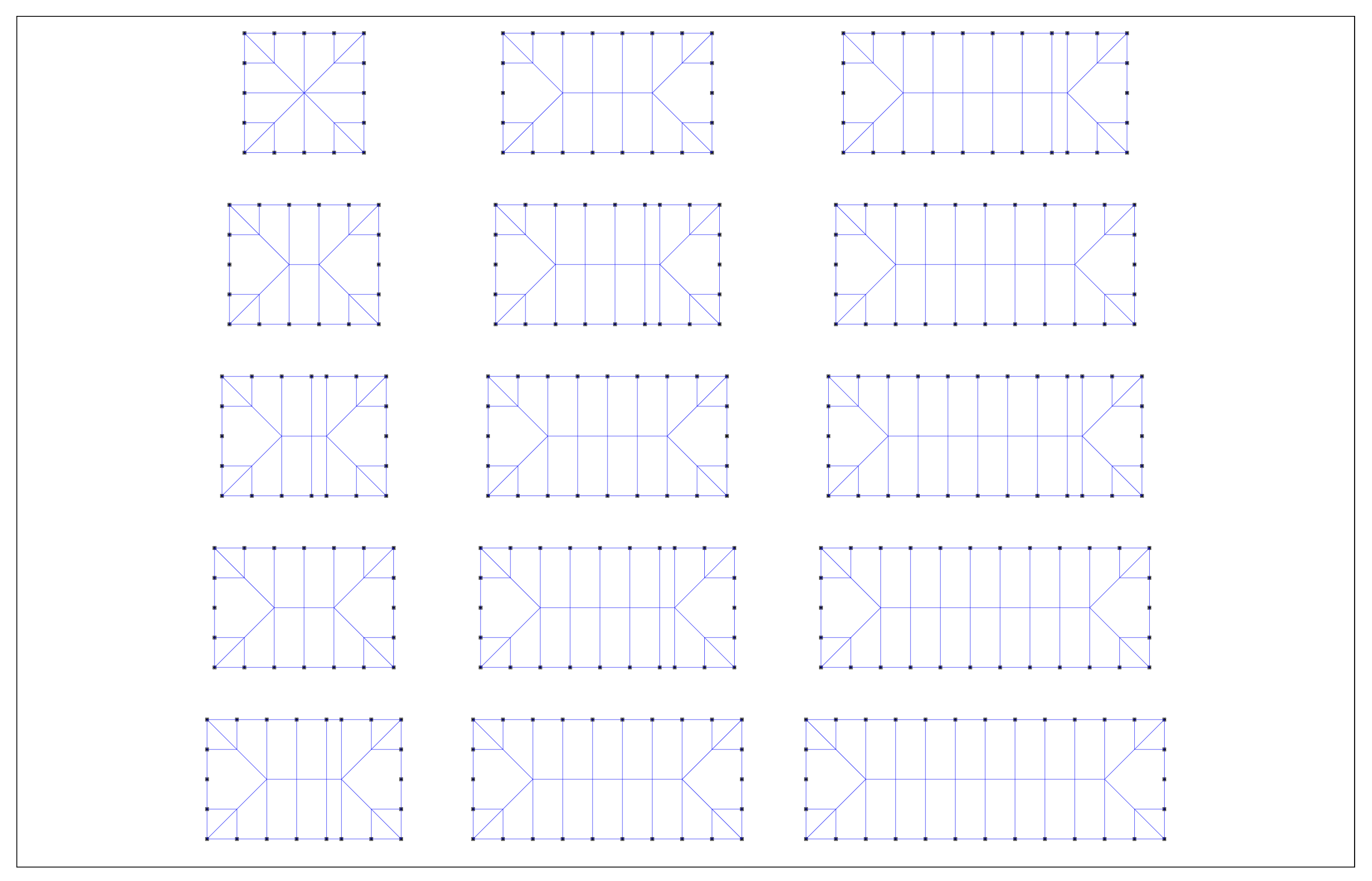 40’ Wide Tent Set - CAD Blocks | CAD Symbols