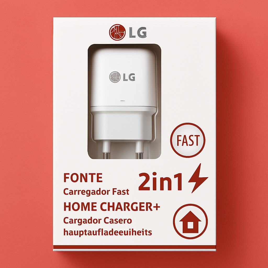 Cargador de casa LG 2 en 1