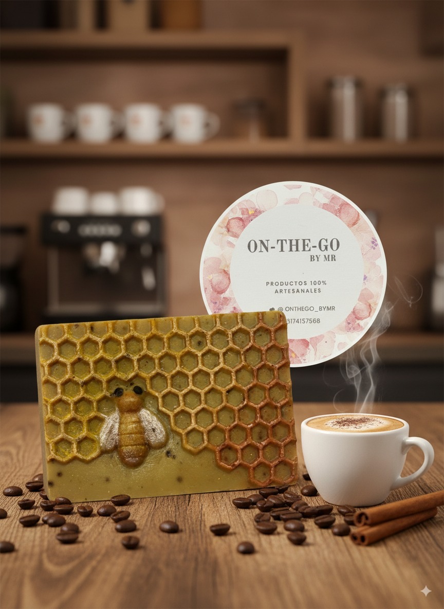 Jabón Artesanal de Capuchino