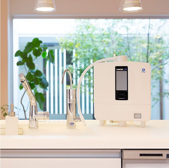 Maquina de Fazer de Água Kangen Leveluk K8