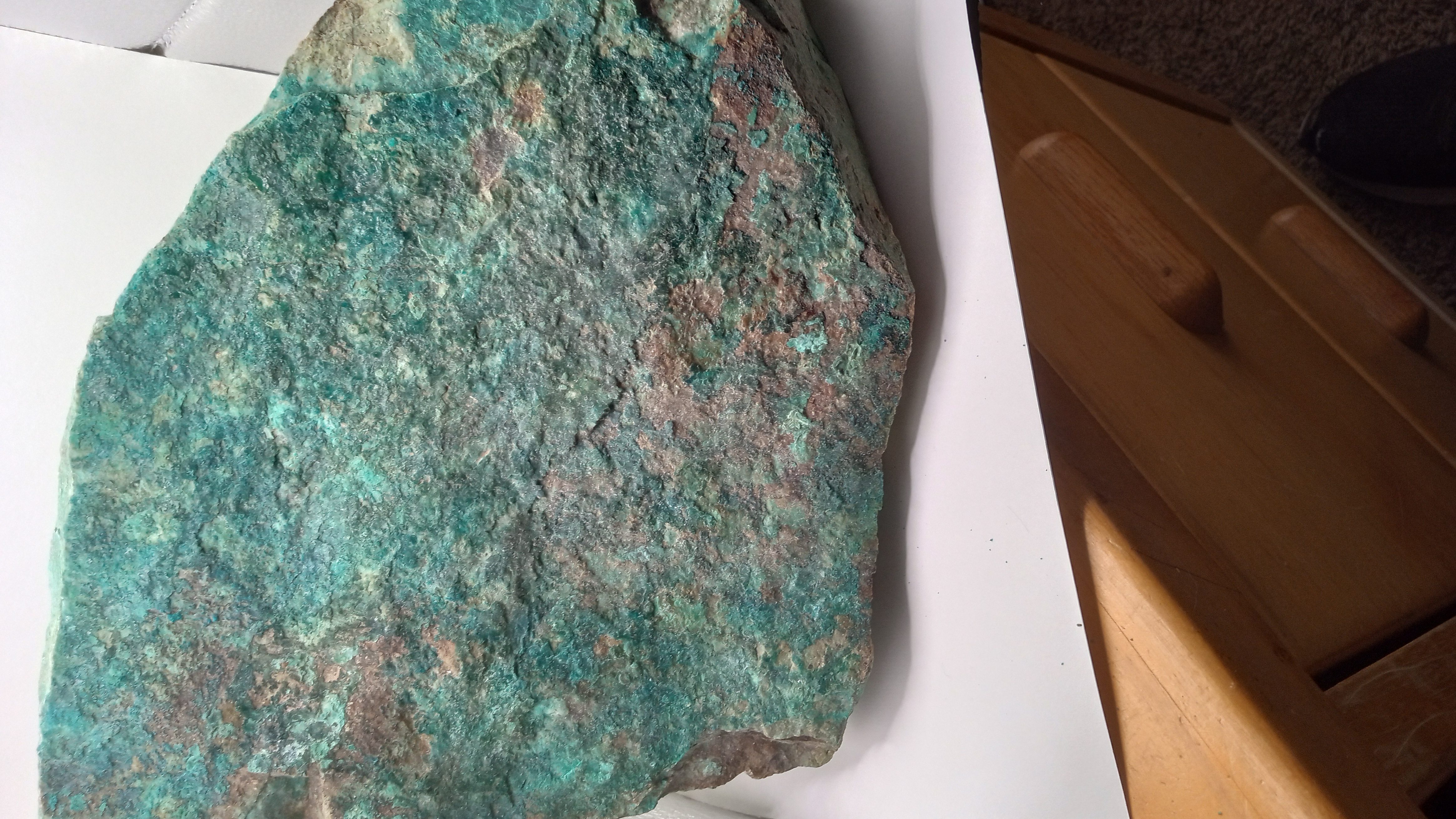 Chrysocolla Mineral Specimen Orogrande Mining District, New Mexico