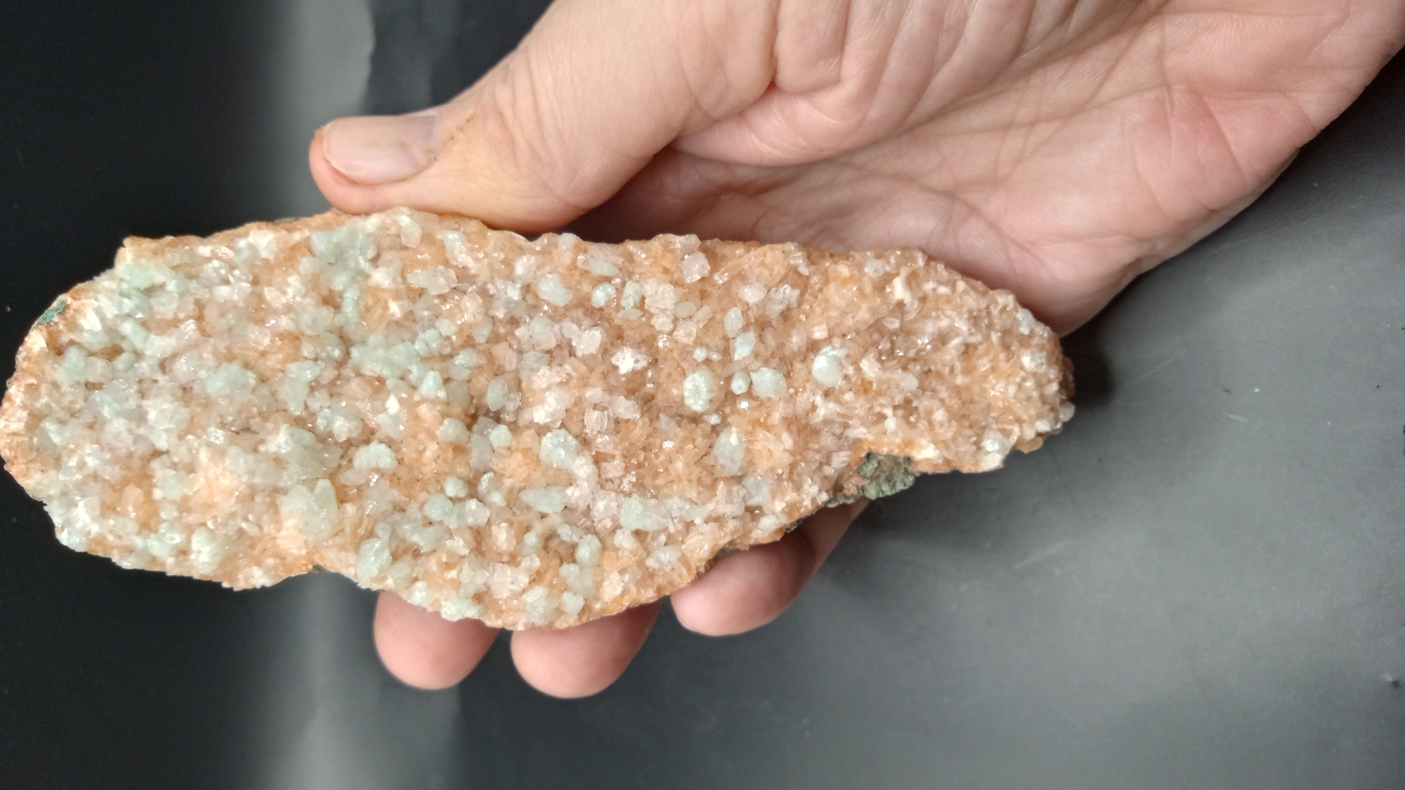 Fluorapophyllite on Stilbite - Beautiful Specimen