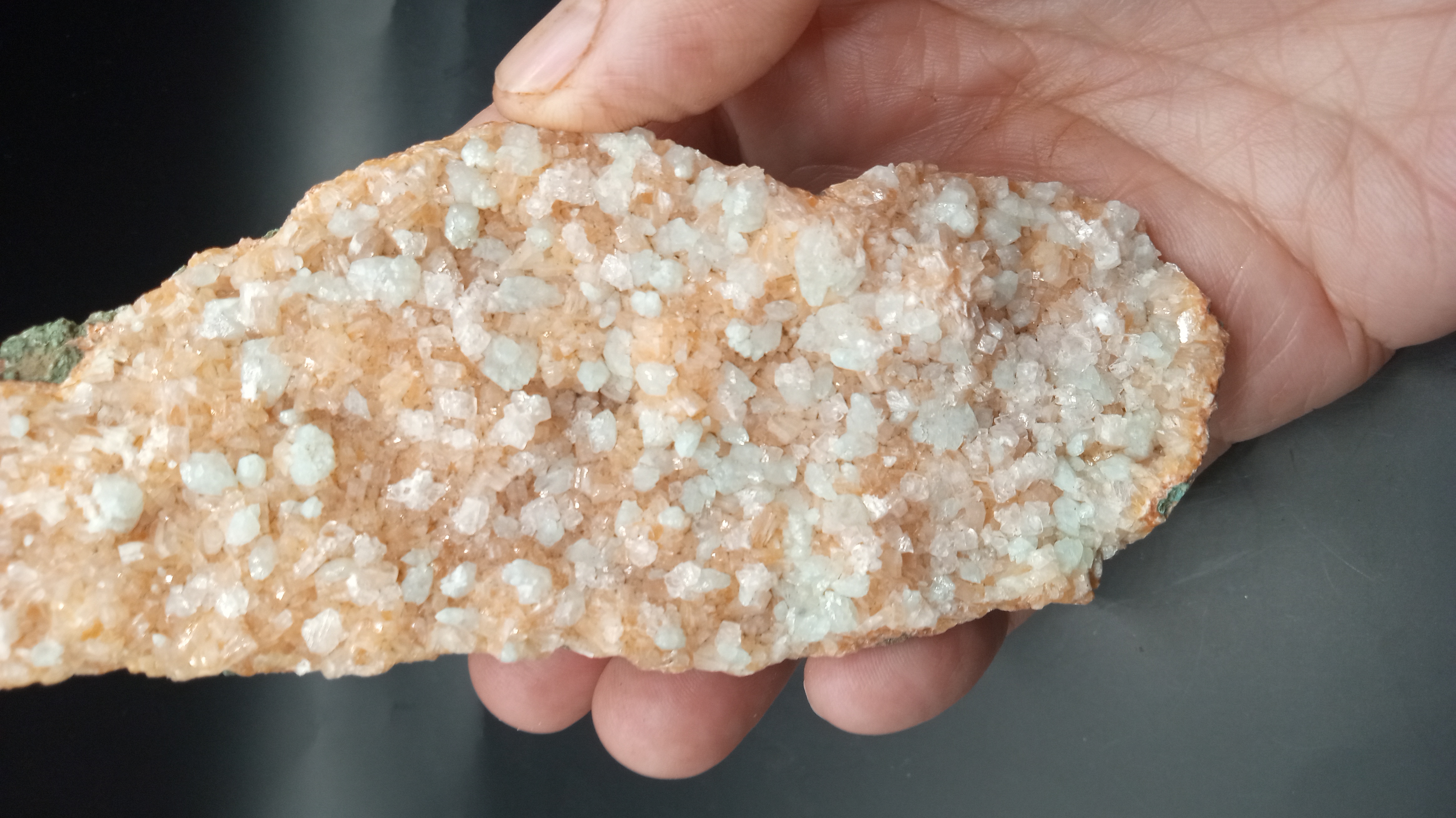 Fluorapophyllite on Stilbite - Beautiful Specimen 