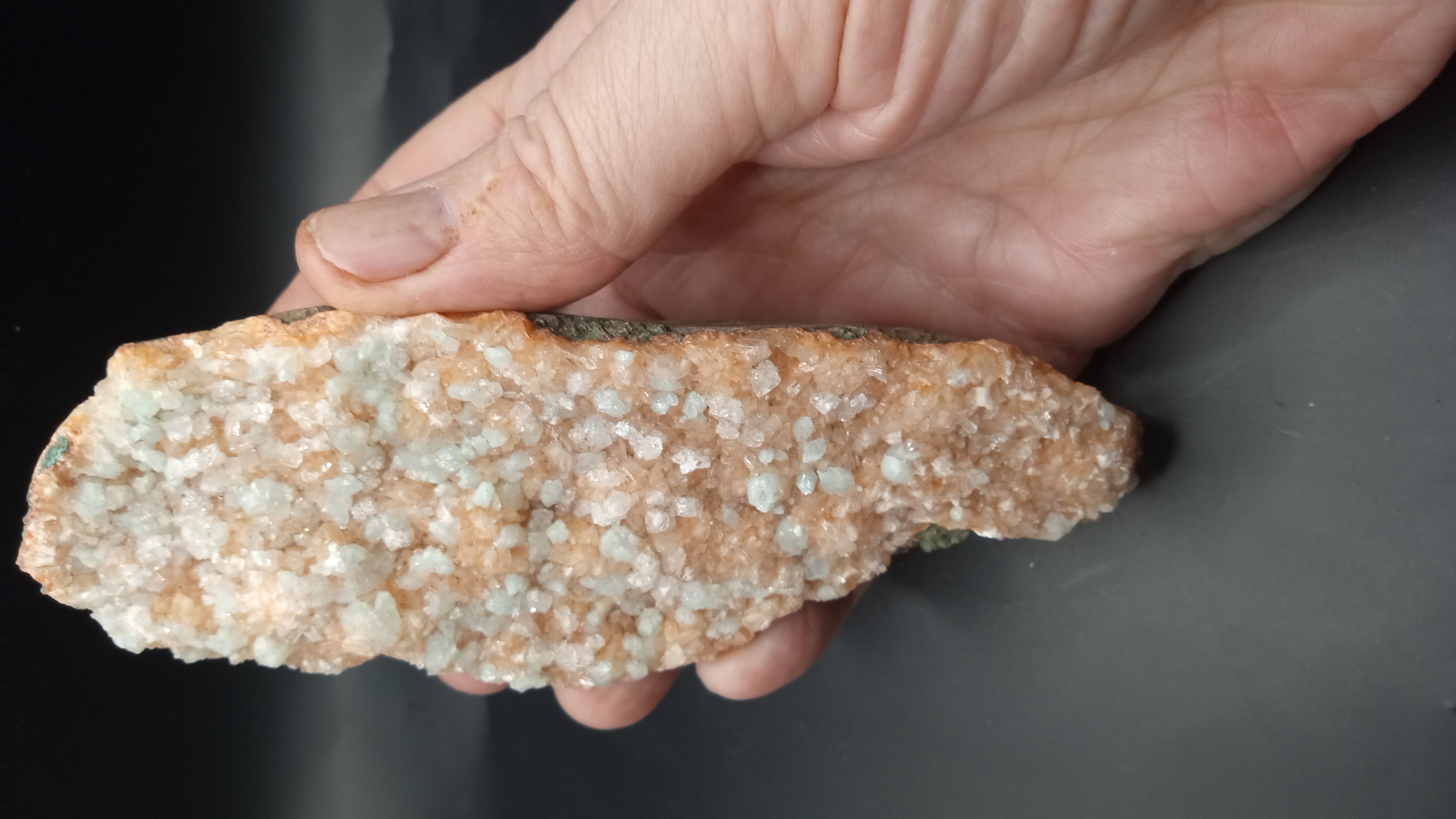 Fluorapophyllite on Stilbite - Beautiful Specimen 