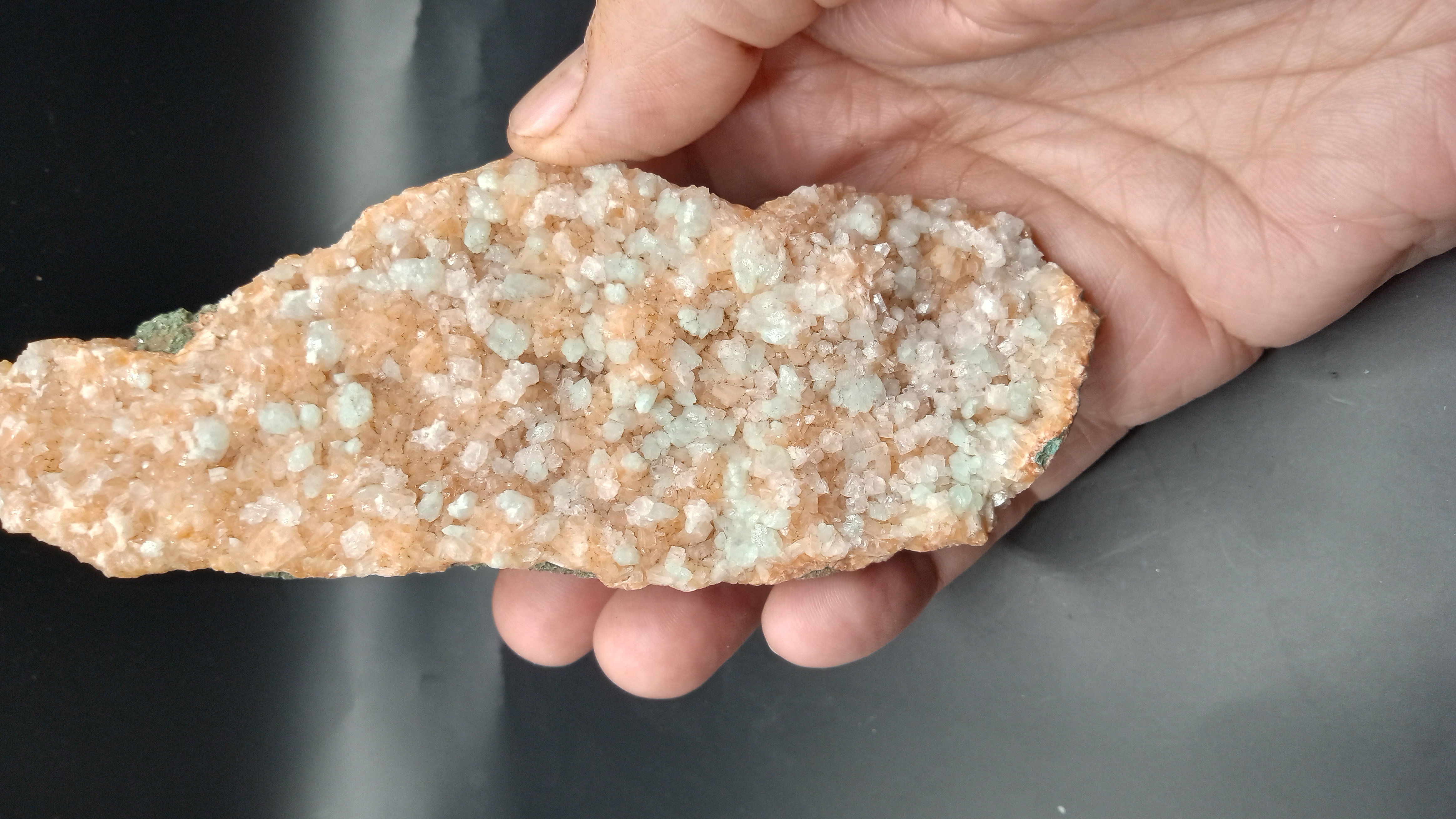 Fluorapophyllite on Stilbite - Beautiful Specimen 