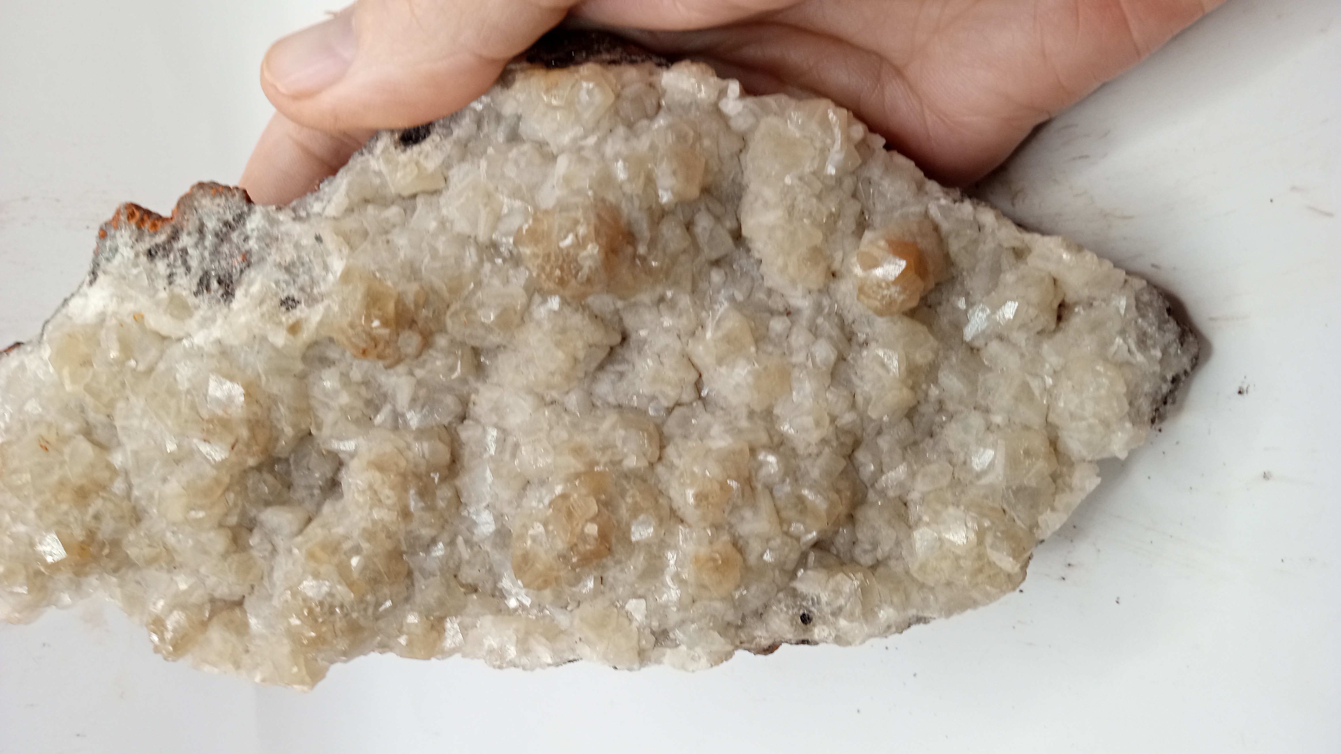 Citrine / Quartz Large Slab Mineral - Mexico -