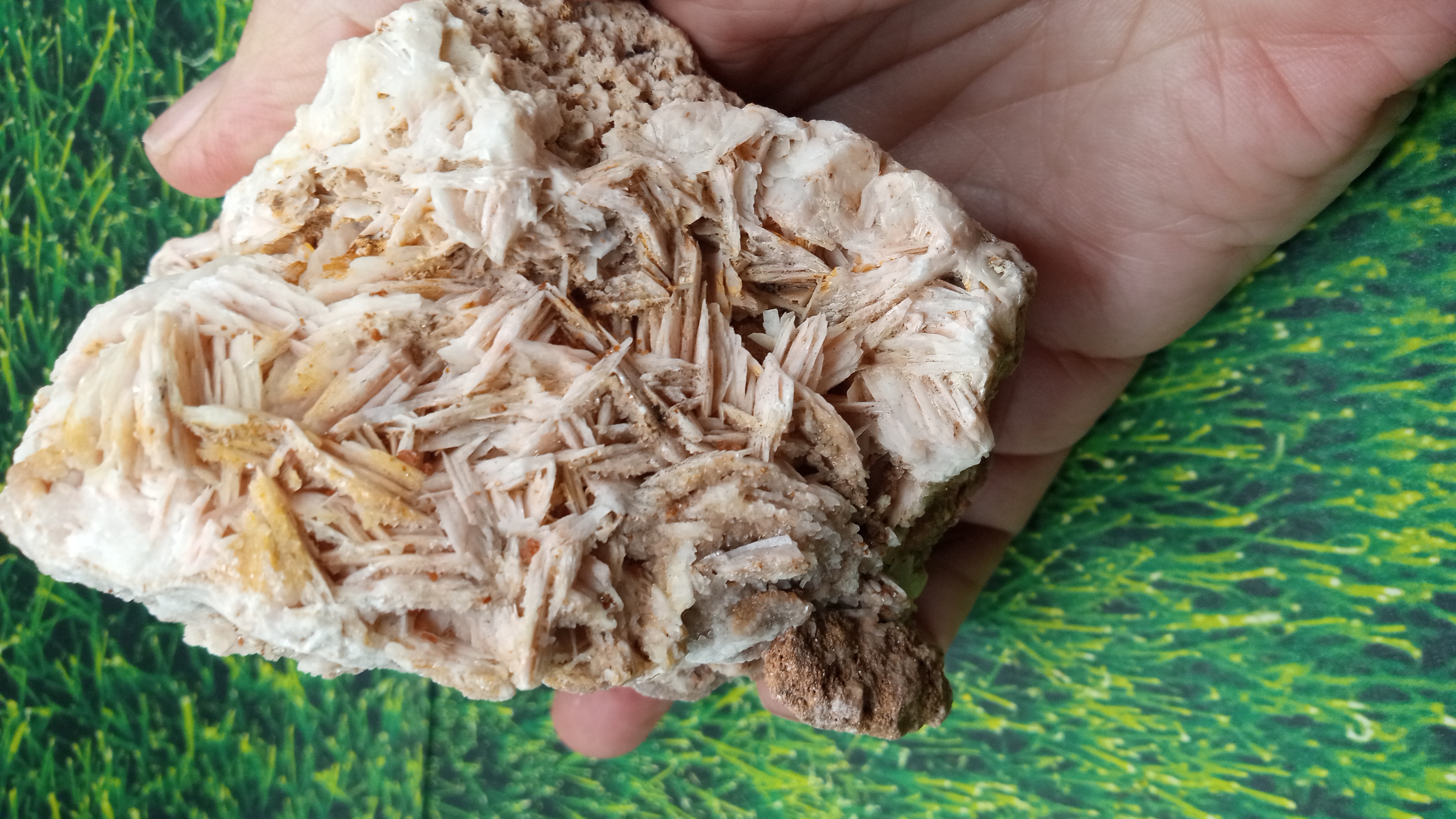 Barite w/ Vanadinite Beautiful Mineral Specimen