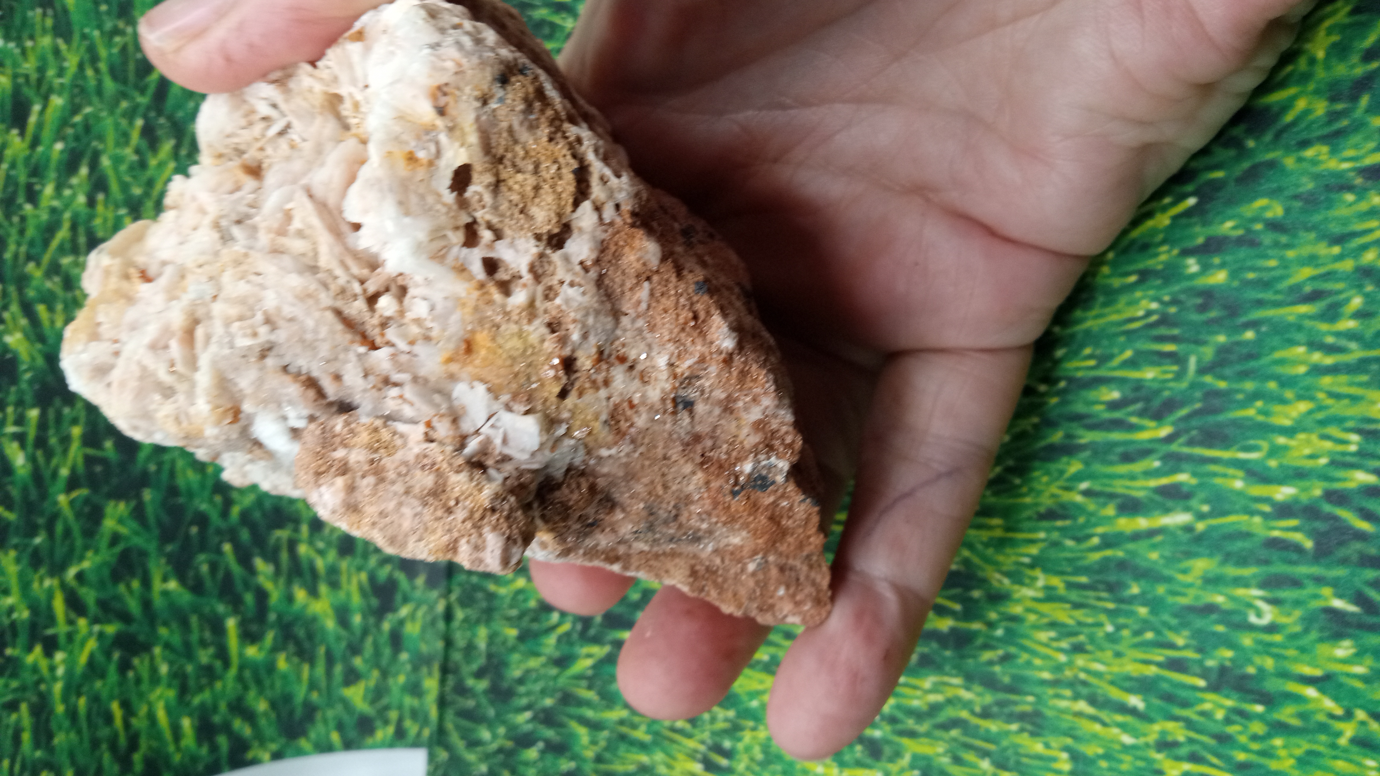 Barite w/ Vanadinite Beautiful Mineral Specimen