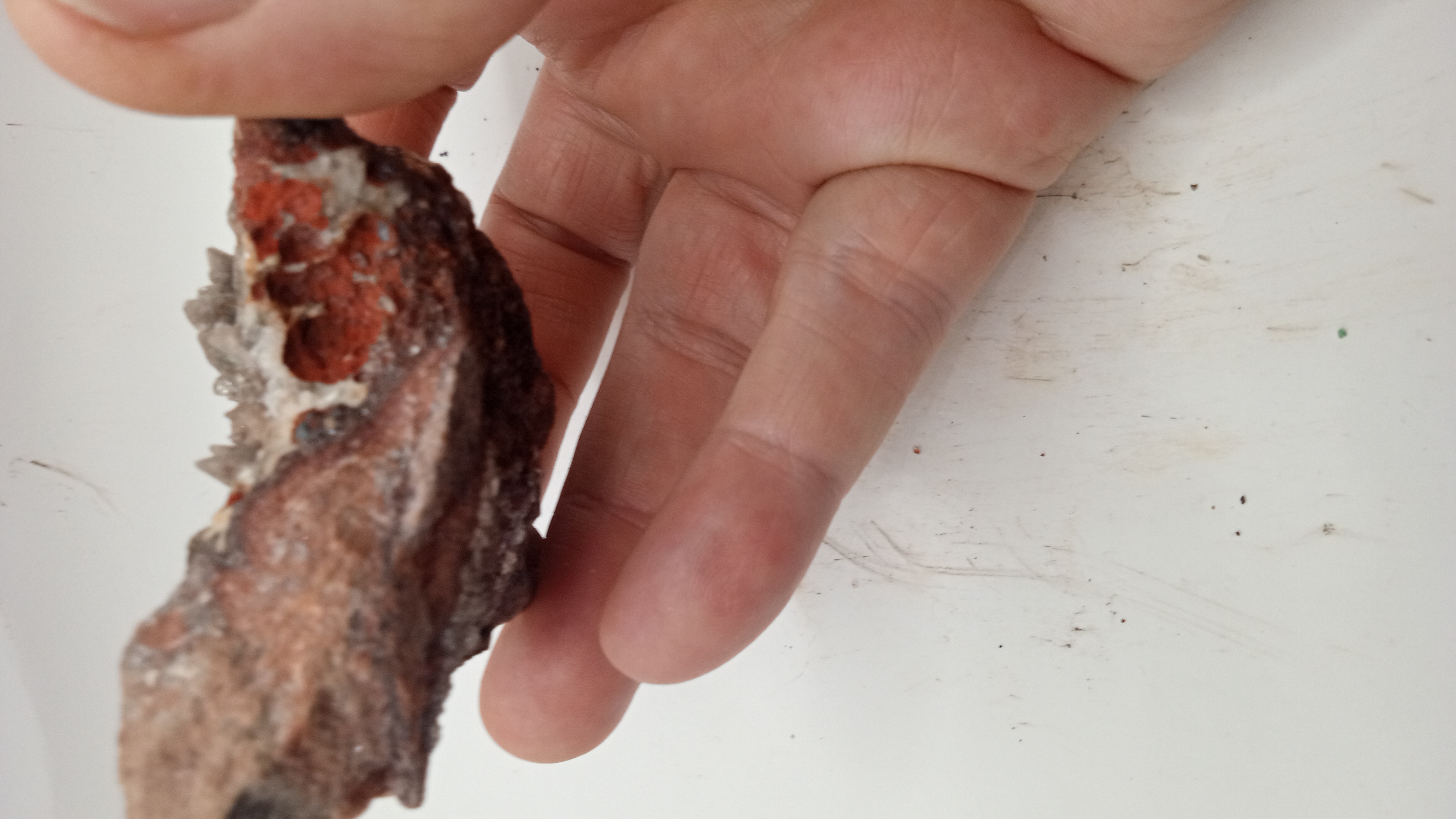 Hematoid Quartz - W/ Amazing Points  Mineral Specimen - New Mexico 