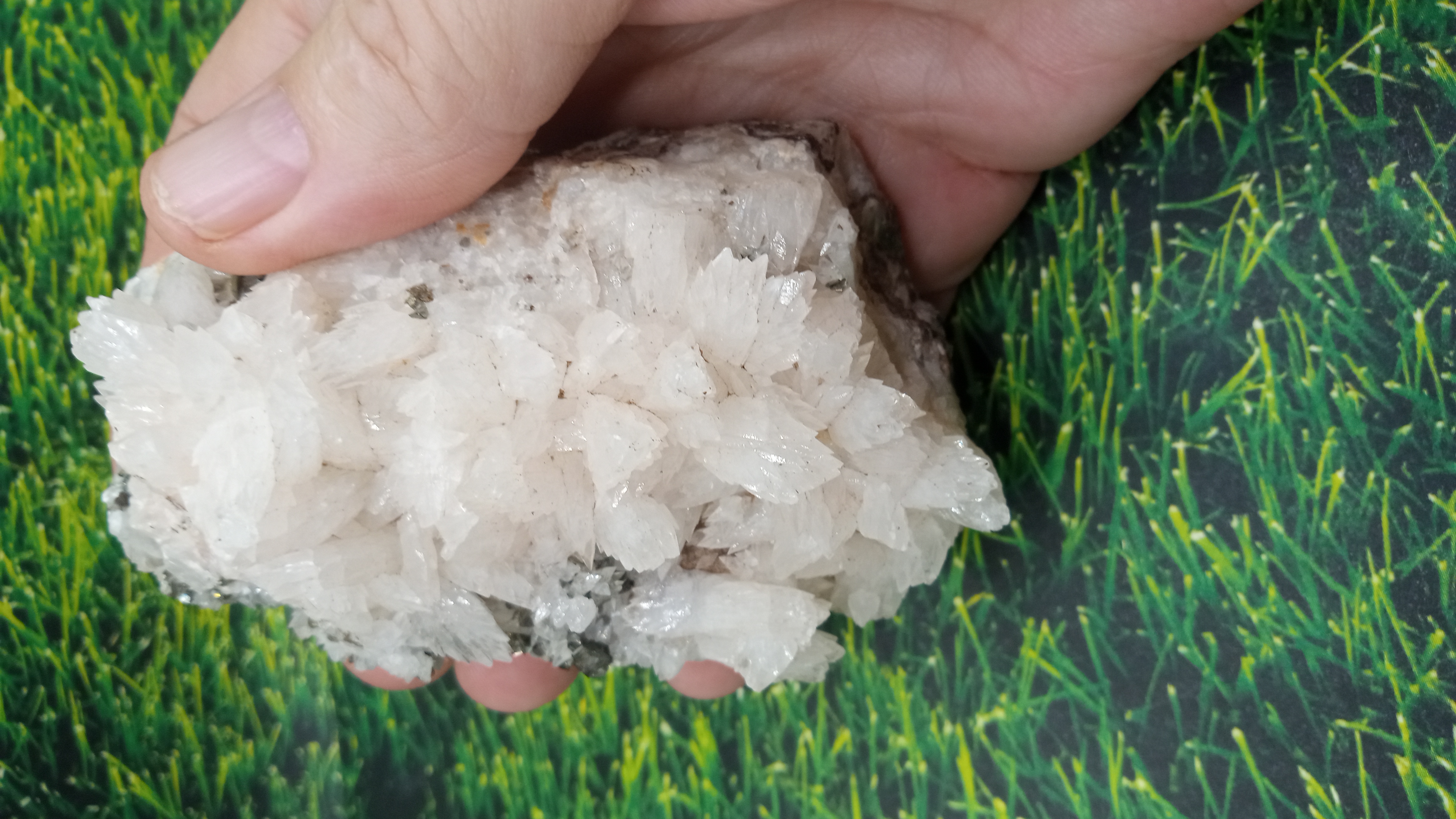 Stilbite an Pyrite - Beautiful Combo Mineral Specimen -