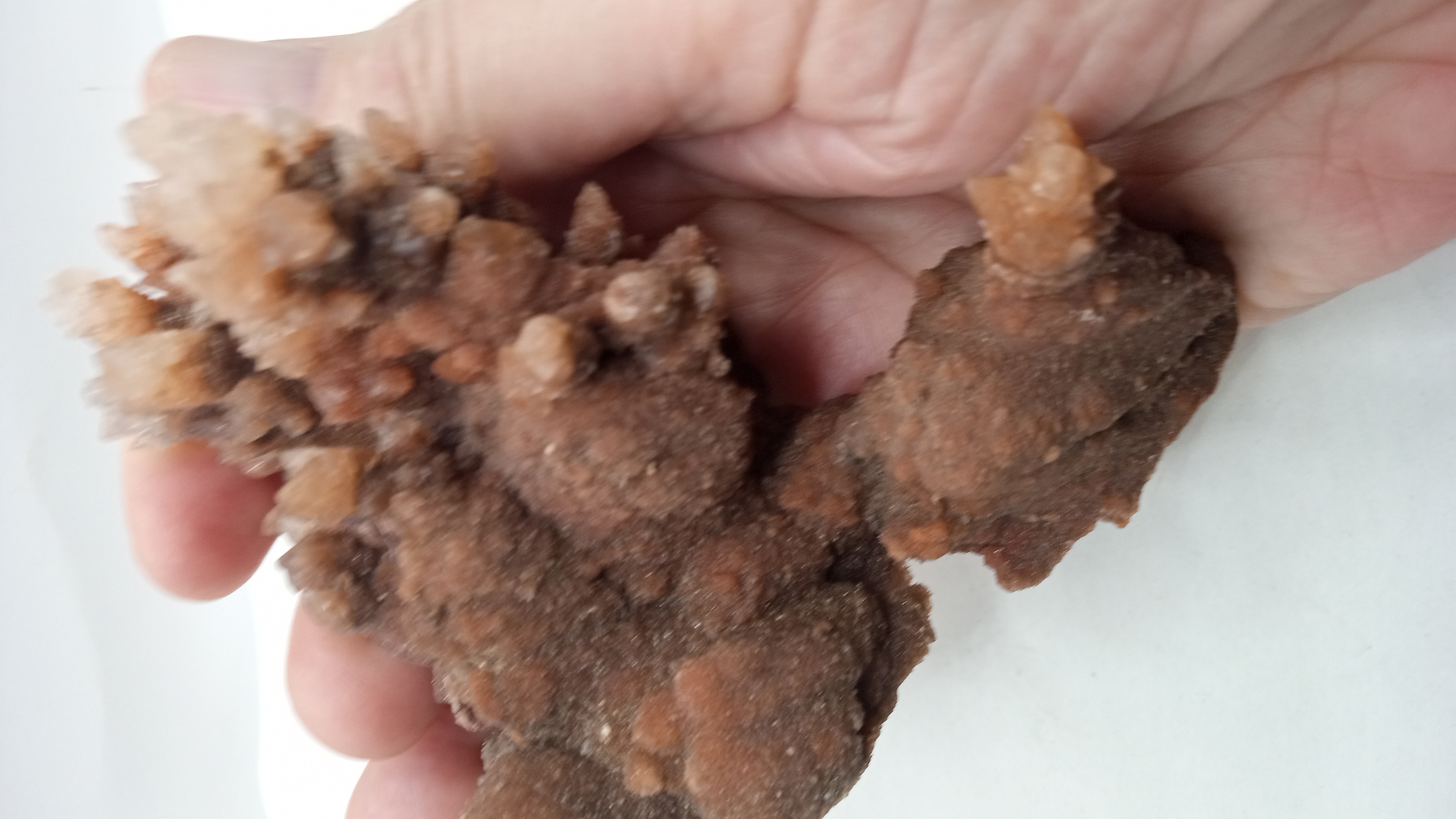 Beautiful Red Calcite w/ Unique Points - Arizona -