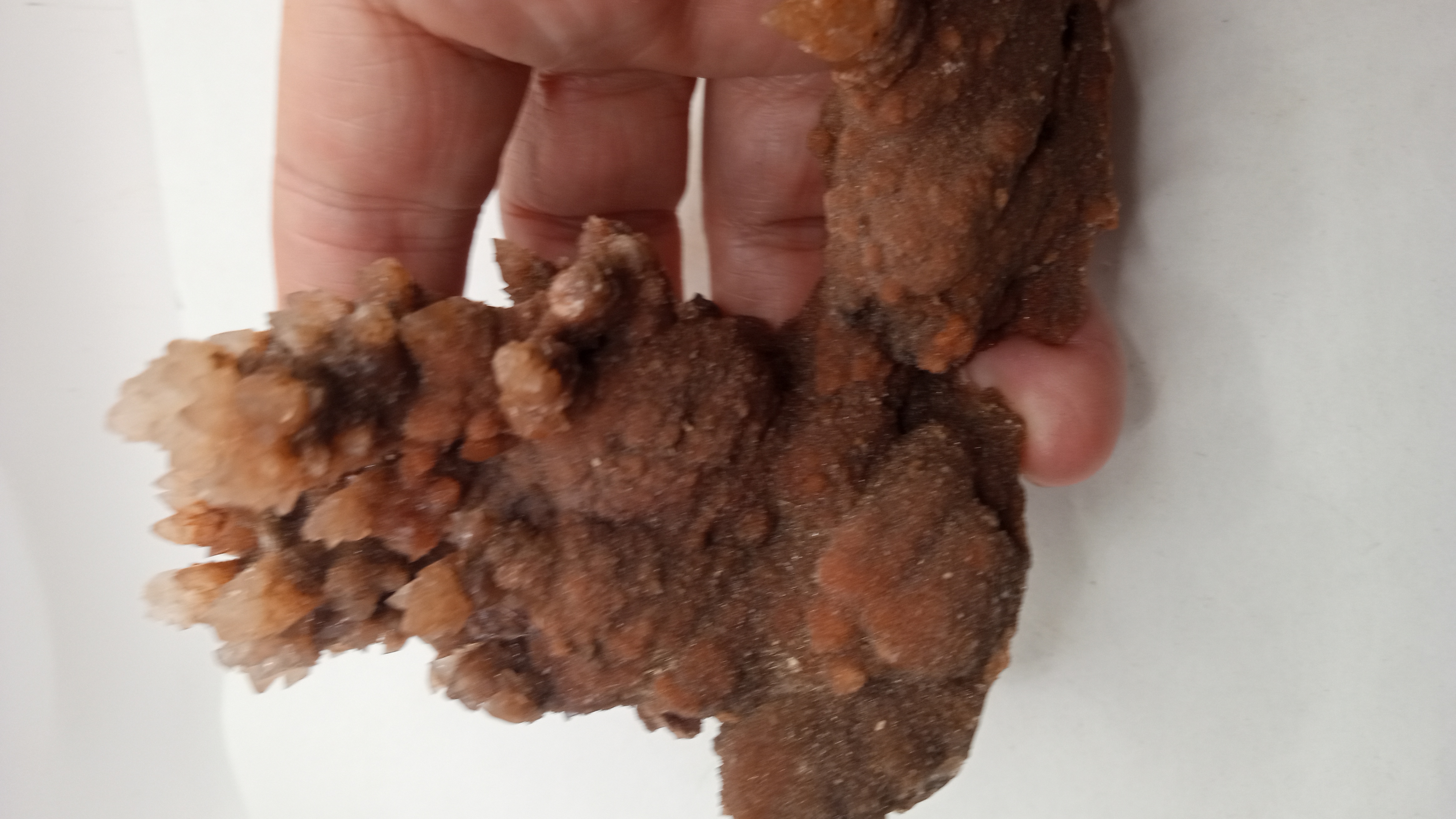 Beautiful Red Calcite w/ Unique Points - Arizona -