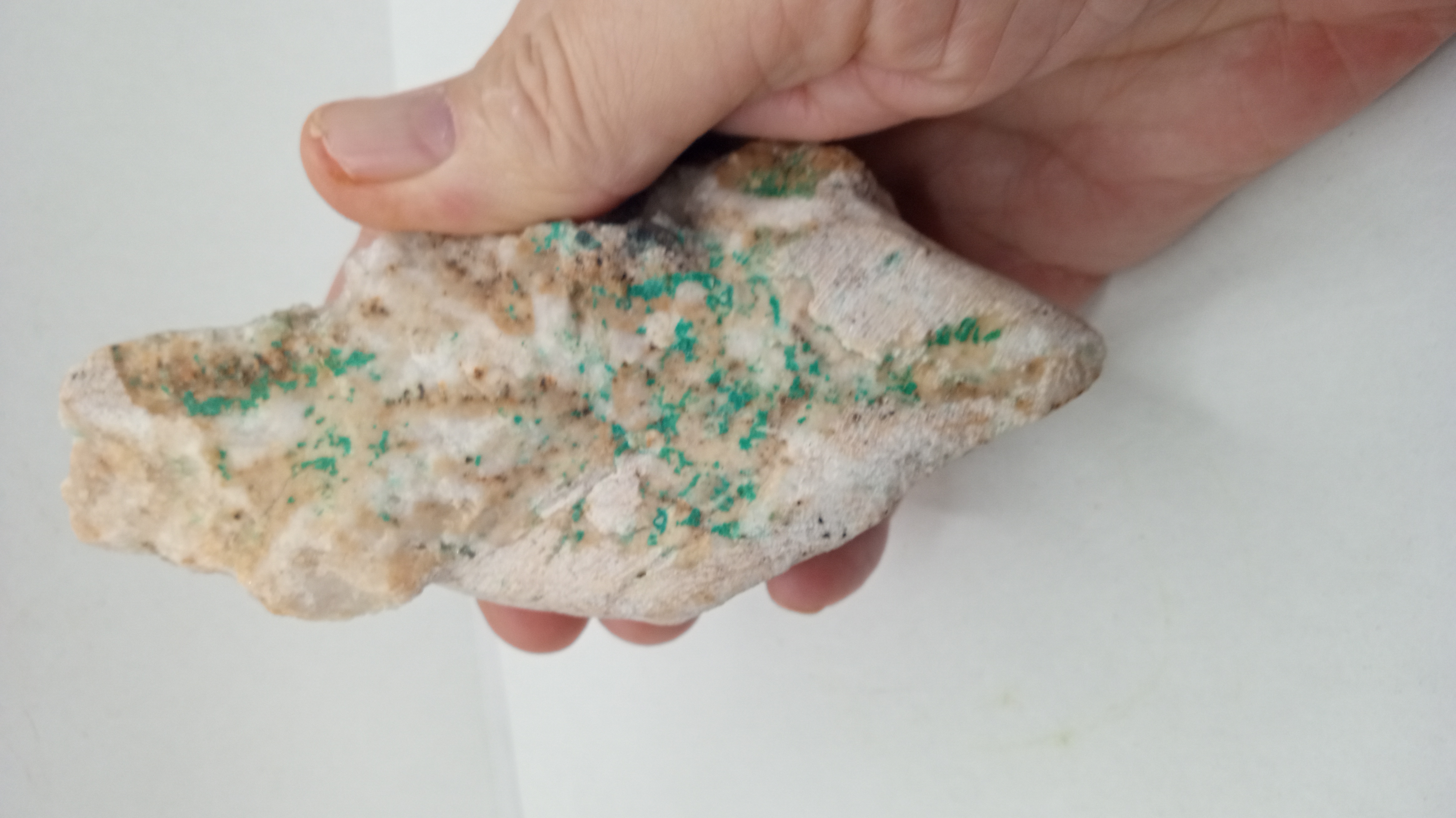 Brochantite with Quartz - Nice Specimen Find