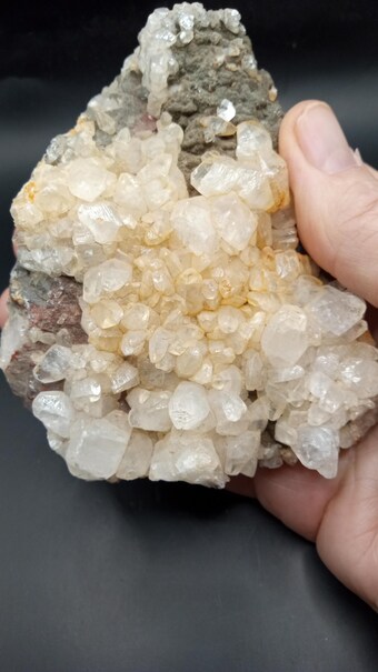 Beautiful Quartz Crystals Mineral Specimen -