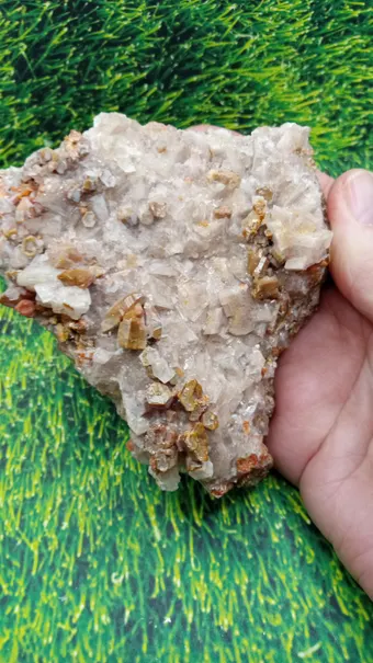 Barite / Quartz / Vanadinite -