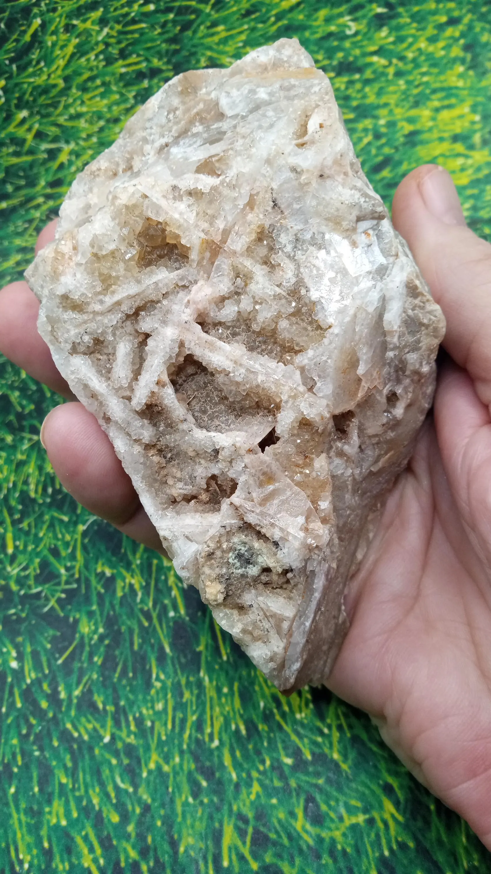 Druzy Quartz with Chalcedony - Very Nice Specimen