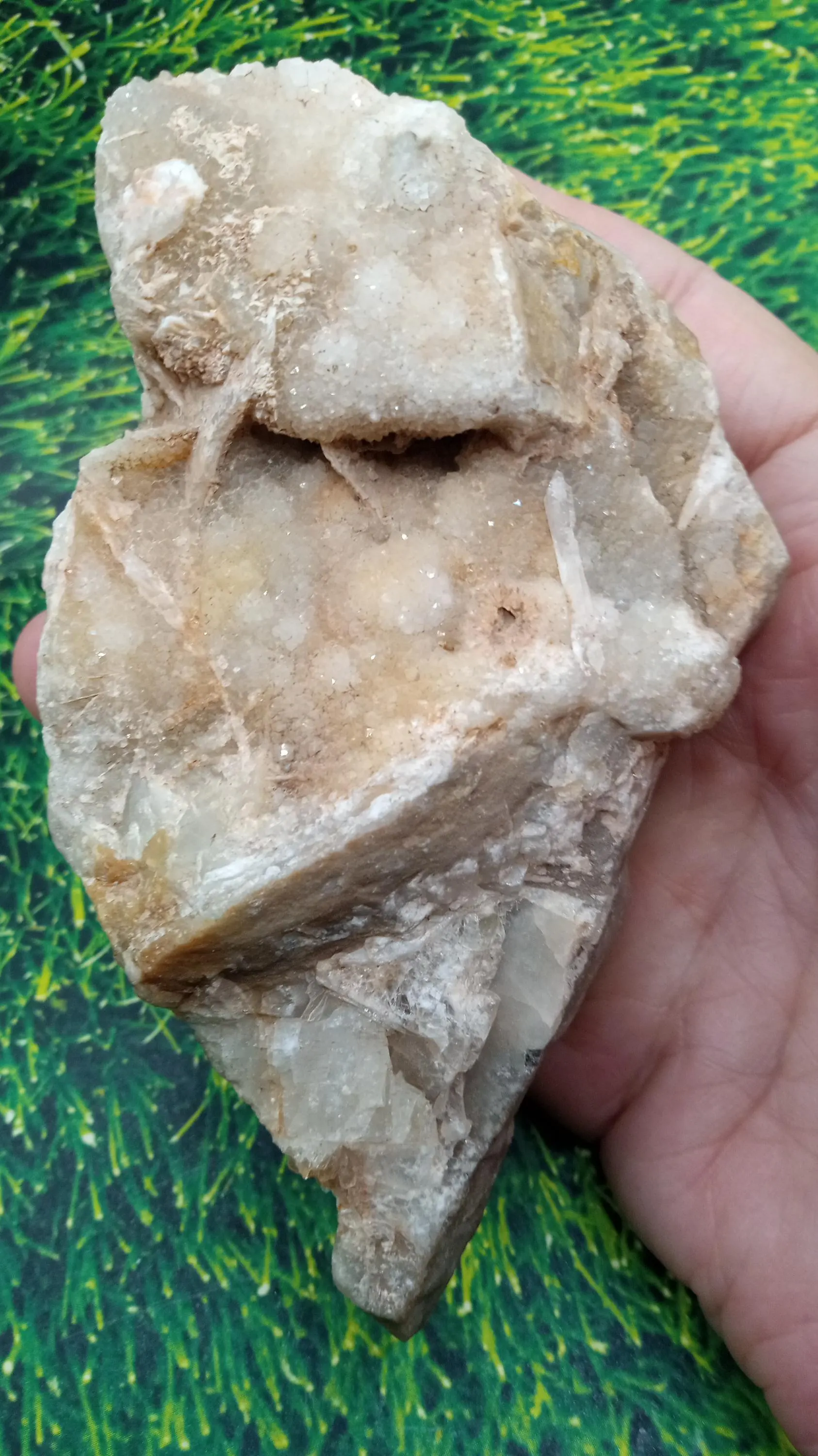 Druzy Quartz with Chalcedony - Very Nice Specimen