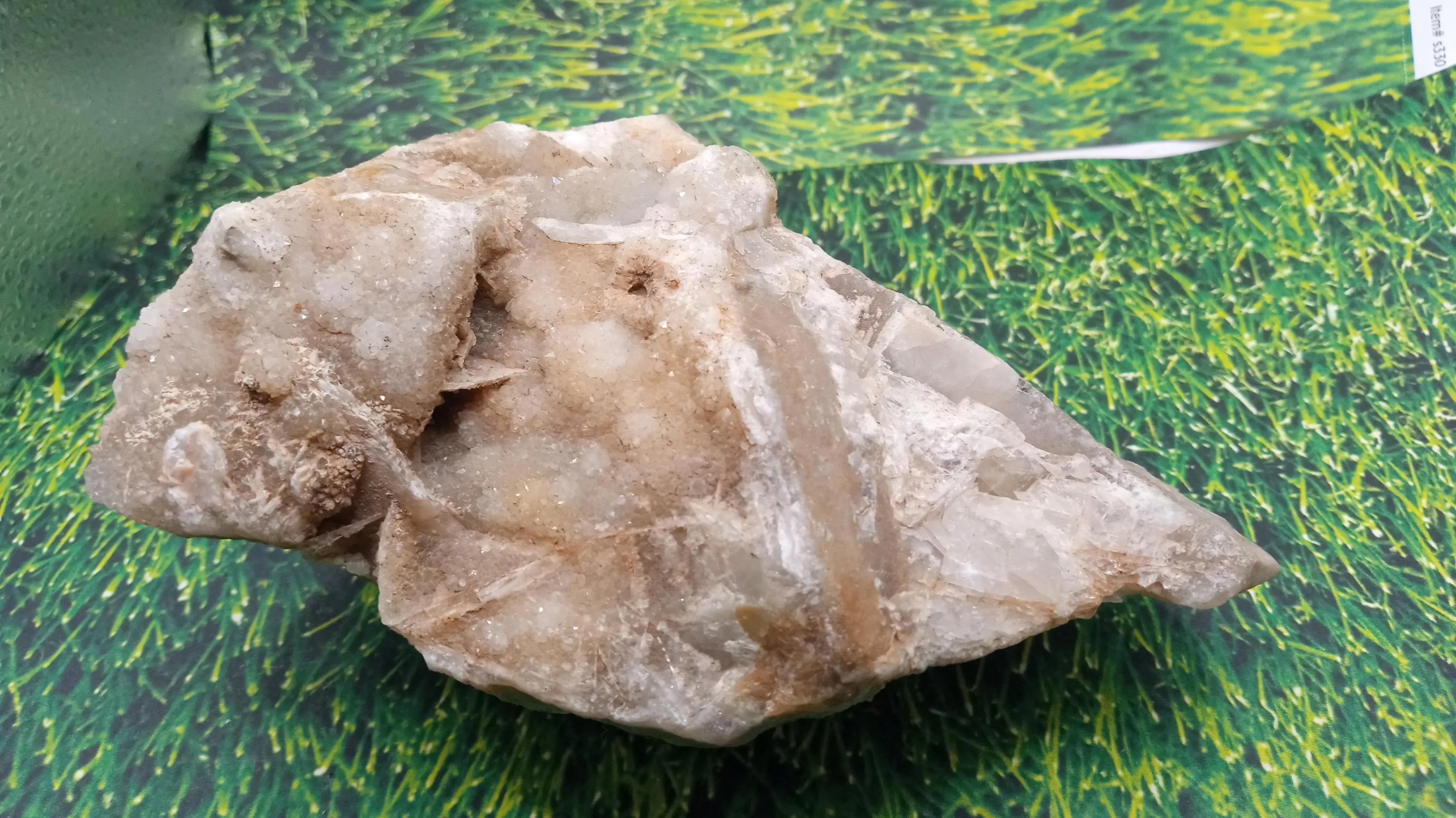 Druzy Quartz with Chalcedony - Very Nice Specimen
