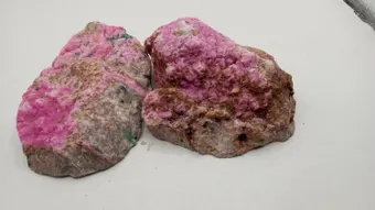 Sweety Pink Cobalto Calcite Mineral Specimen ~ ( 2 ) included ~