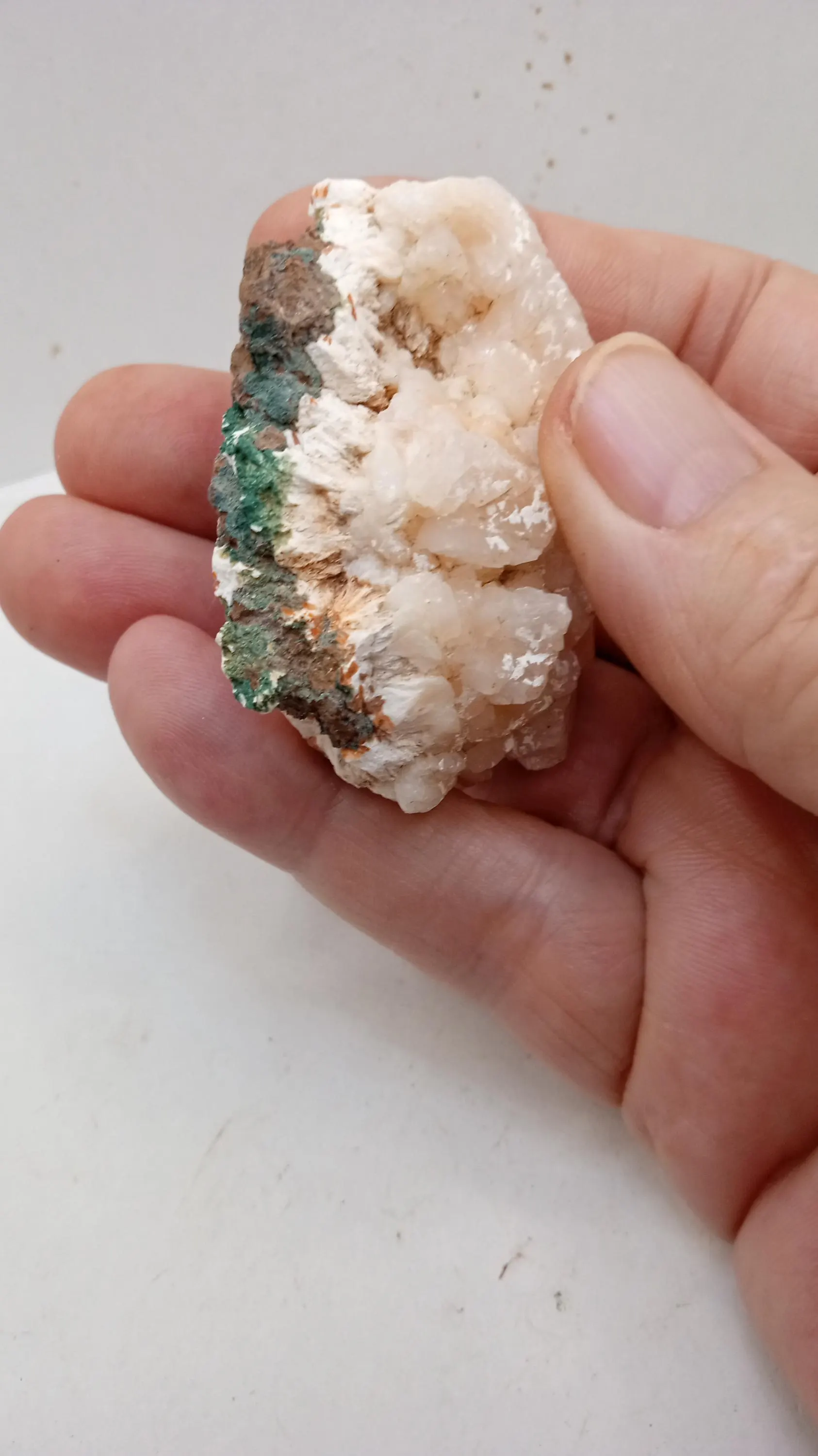 Stilbite Copper Specimen - Very Nice 