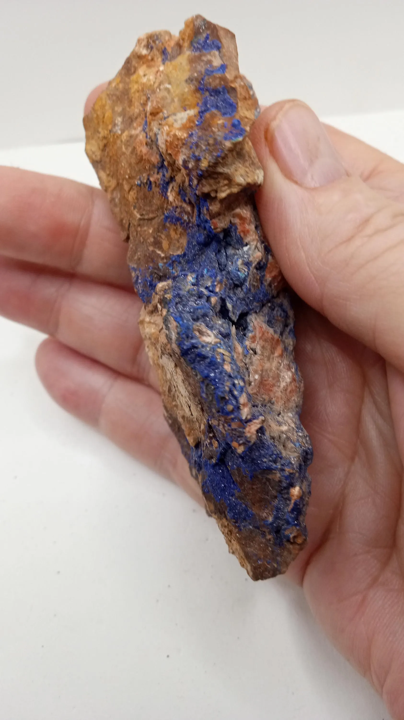Azurite Blue Mineral Specimen 
