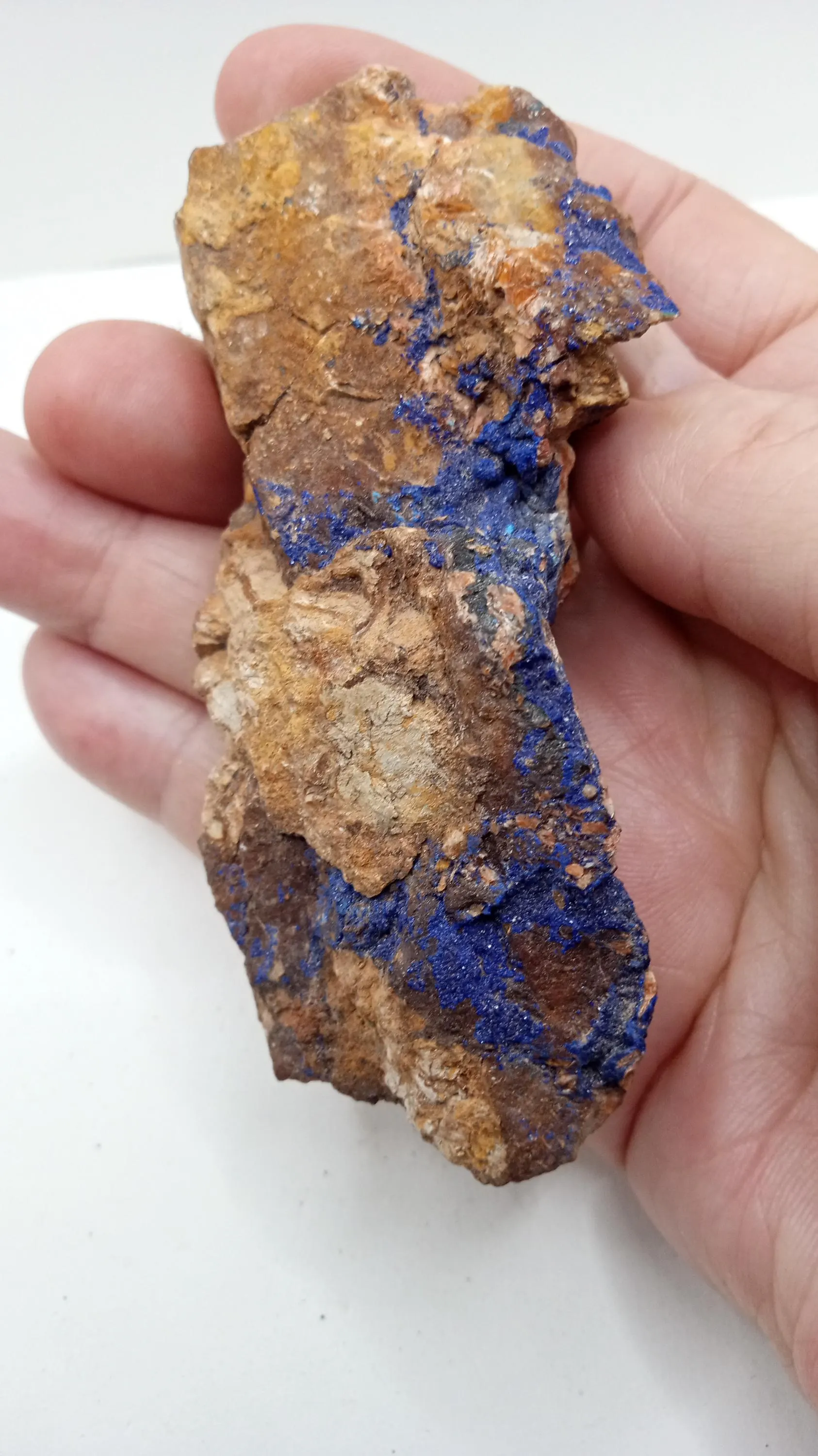 Azurite Blue Mineral Specimen 