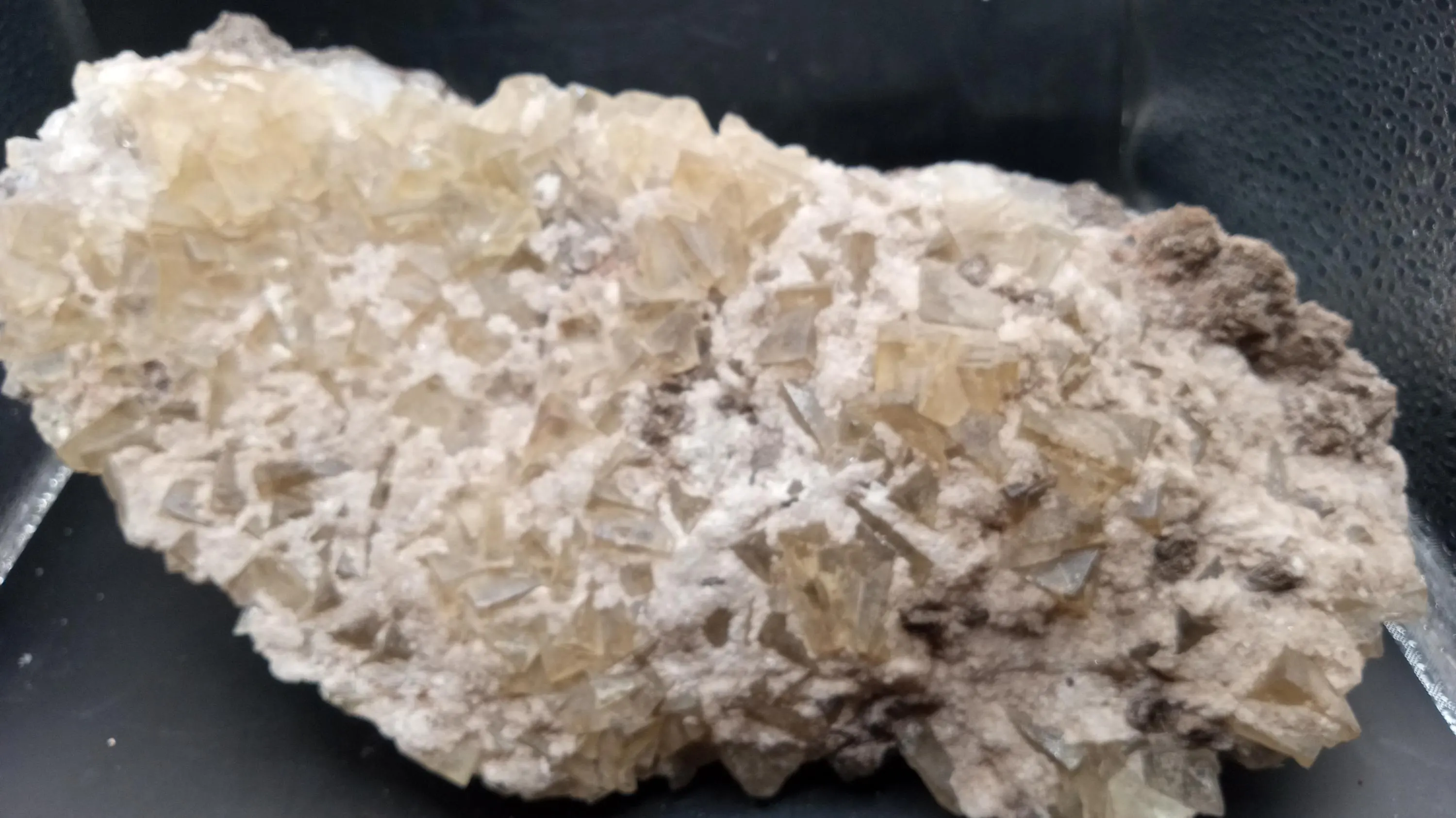 Baryte with Calcite Crystals - Stunning Specimen 
