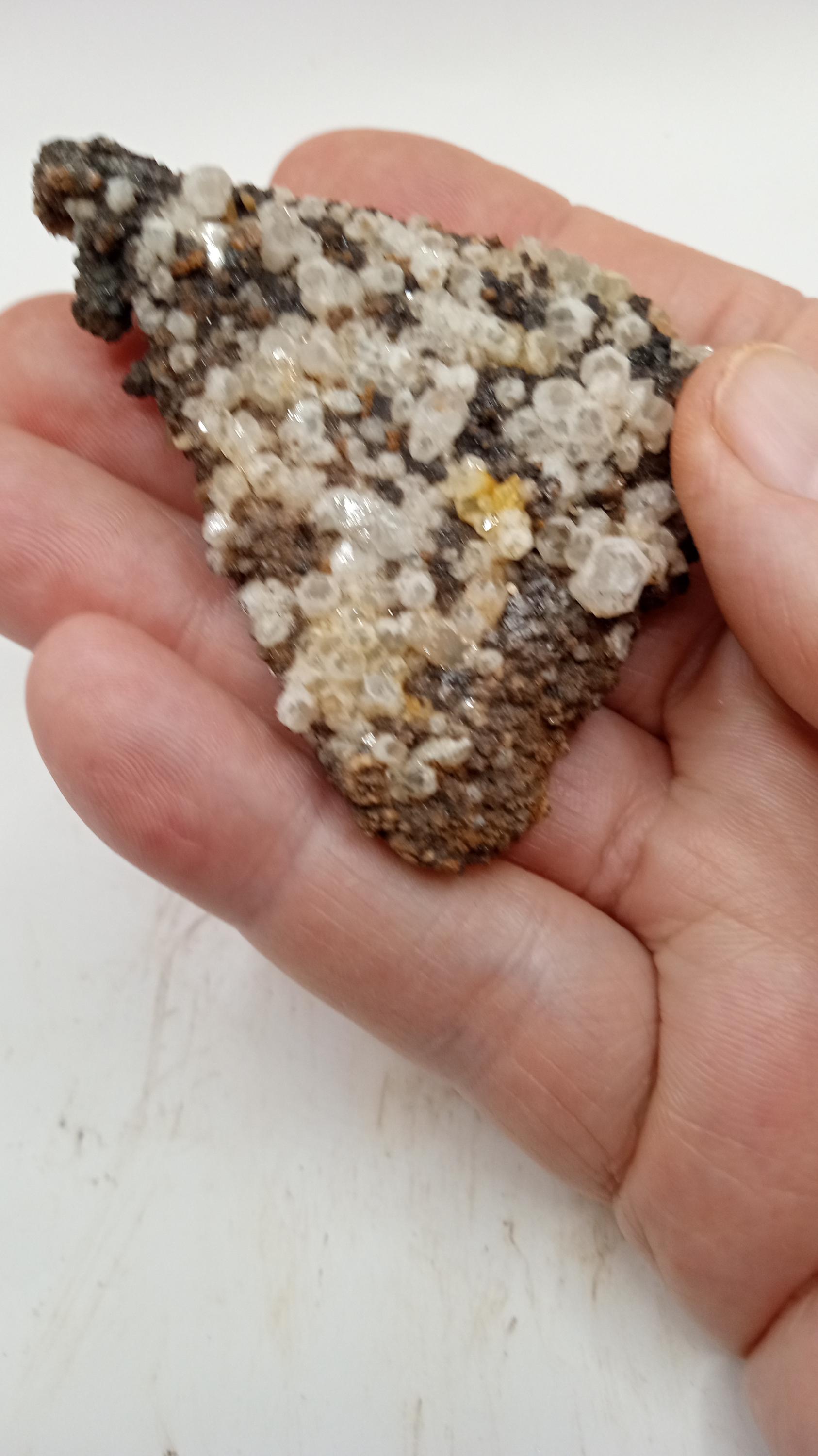 Calcite with Creedite Mineral Specimen