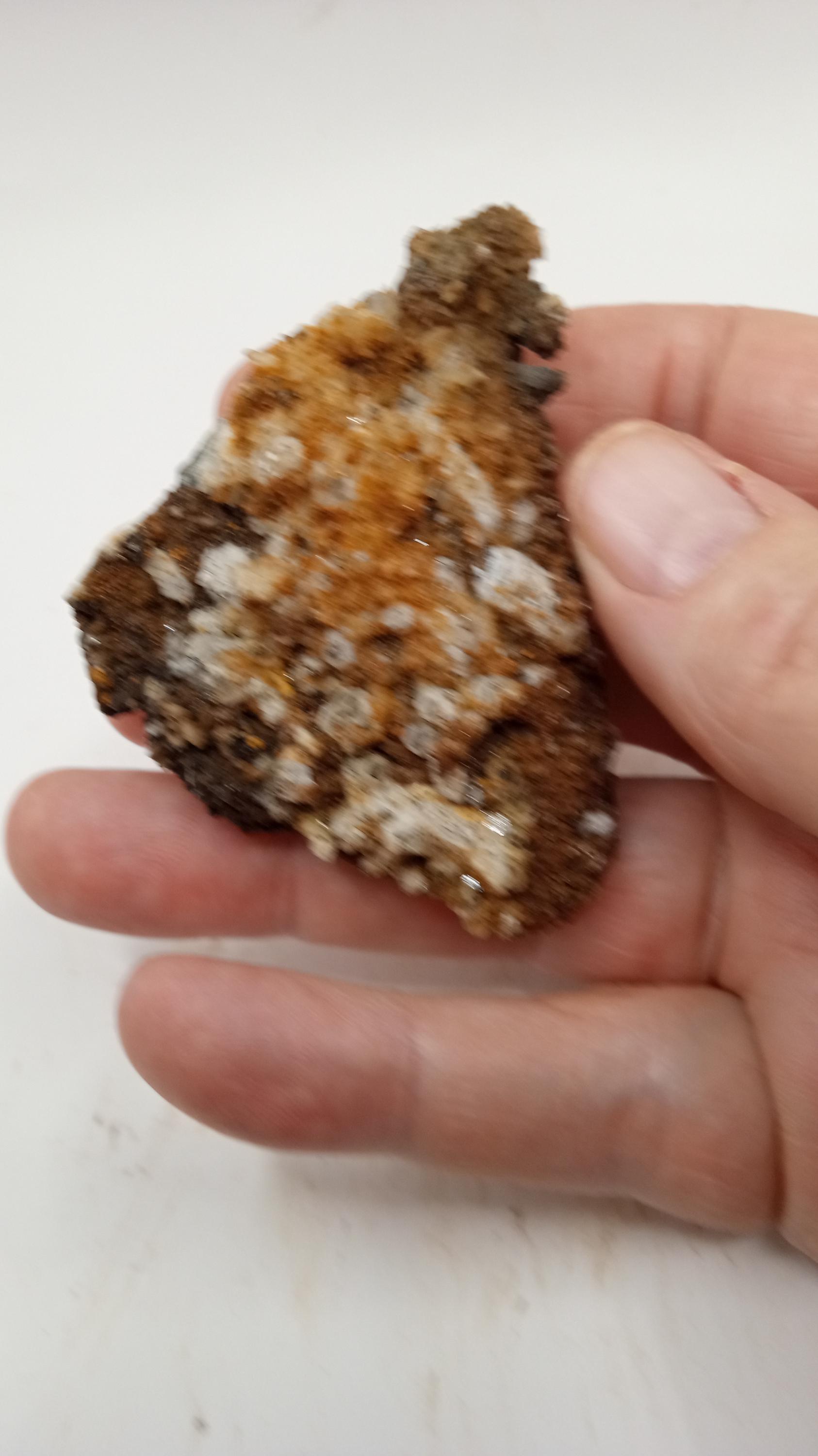 Calcite with Creedite Mineral Specimen