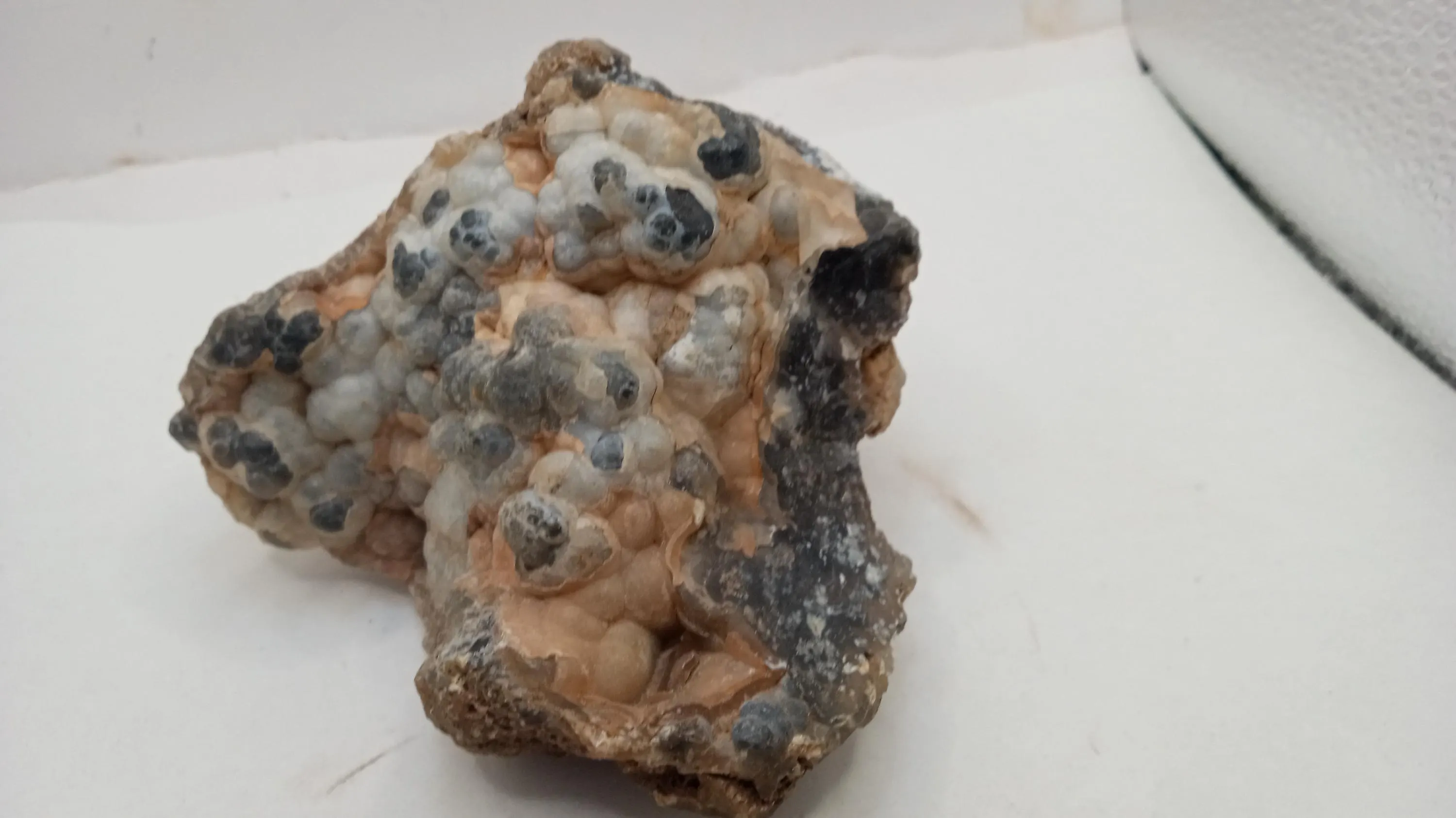 Chalcedony with unique bubbles -
