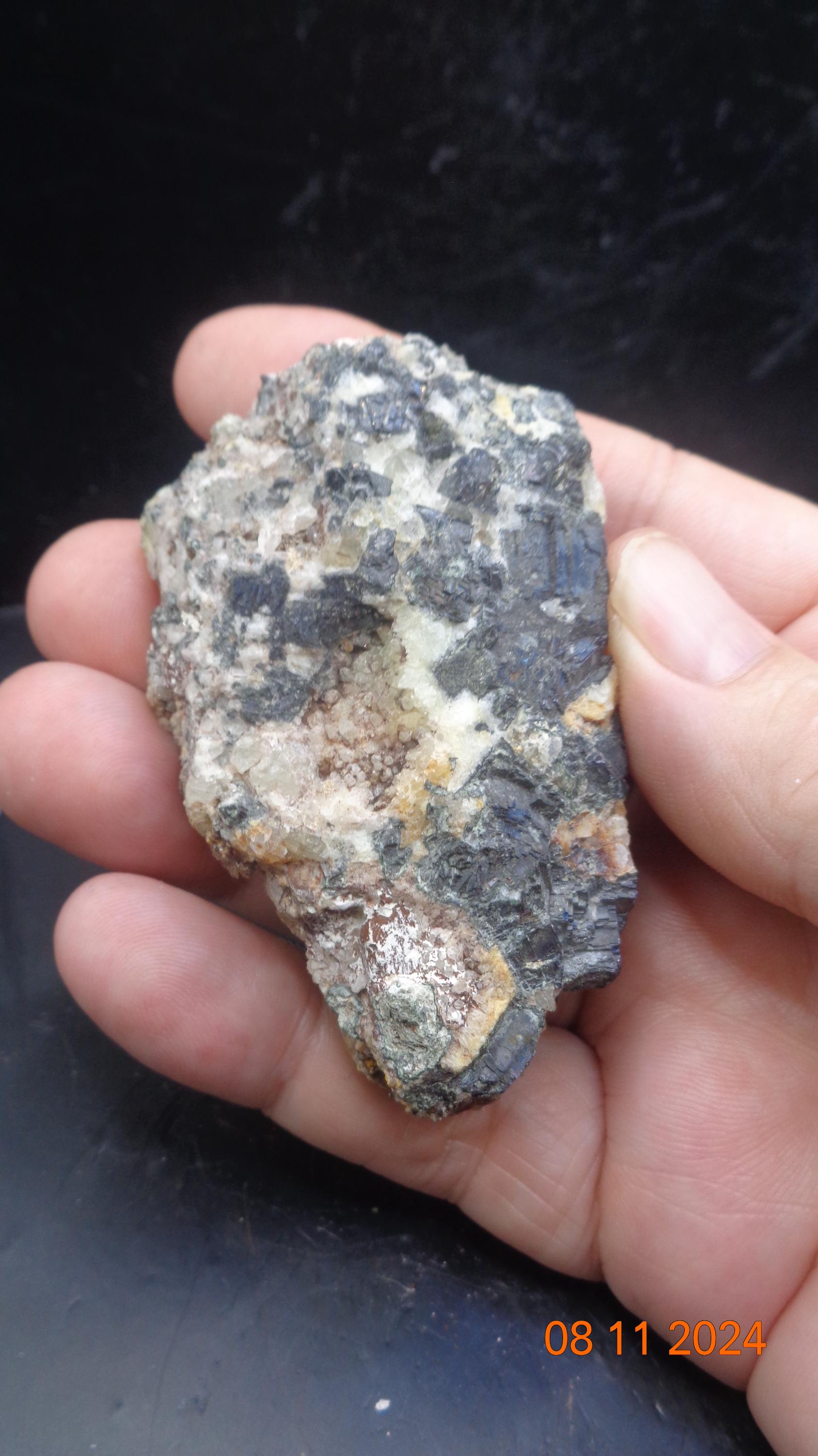 Pegmatite Galena w/ Quartz - 