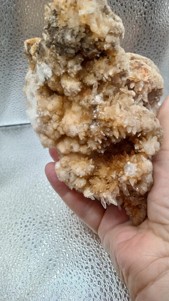 Aragonite with Beautiful Creedite Points -