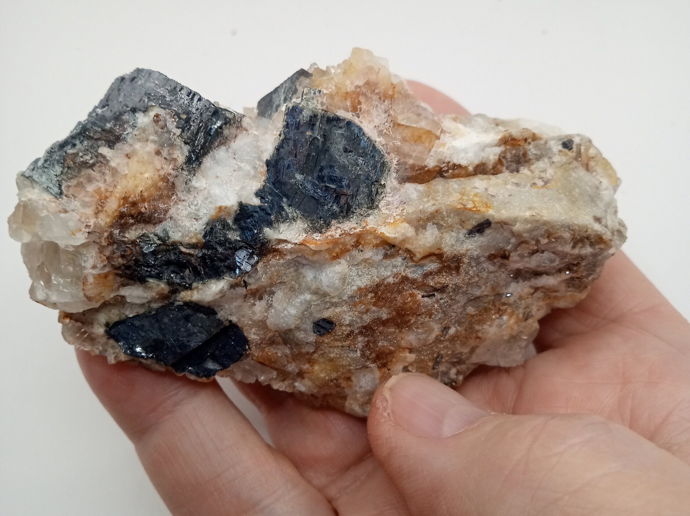 Beautiful - Selenite - Galena - Calcite -