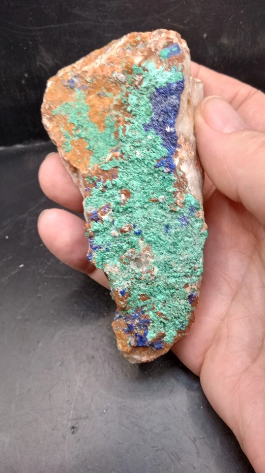 Beautiful Azurite Malachite Pyrite Specimen - New Mexico -