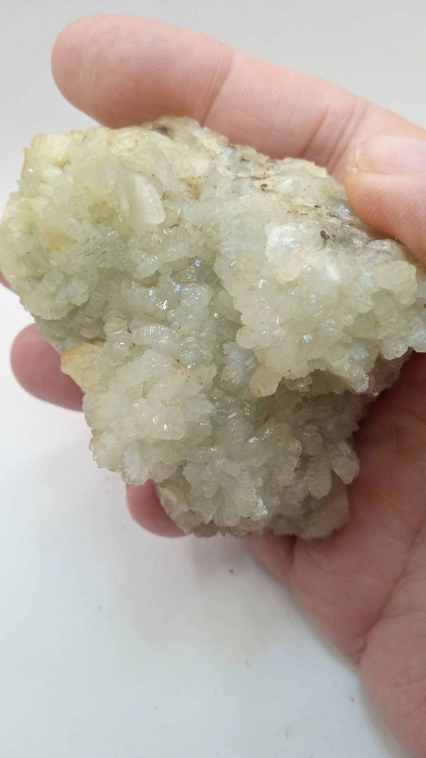 Beautiful Prehnite Cluster Specimen 