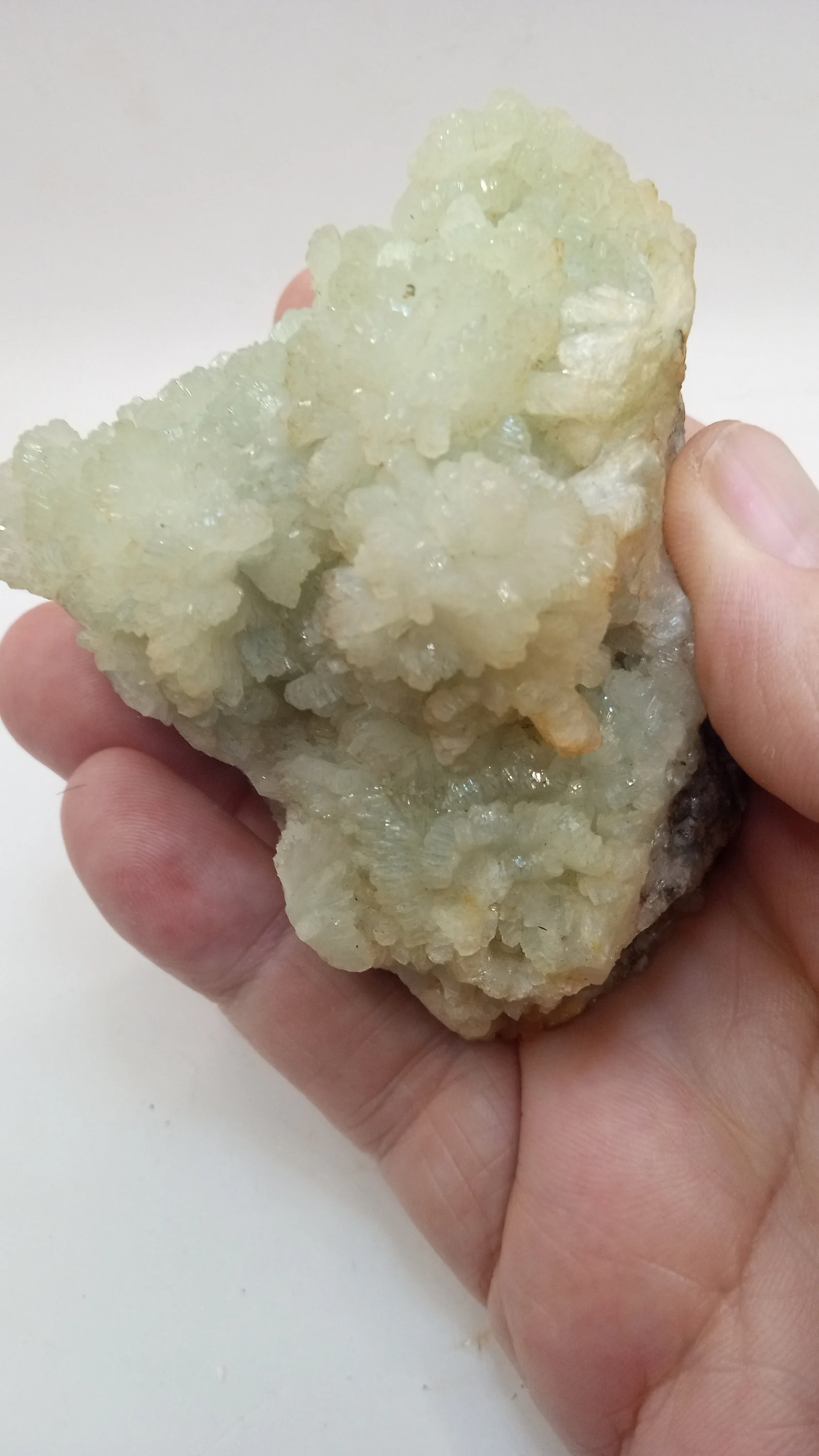 Beautiful Prehnite Cluster Specimen 