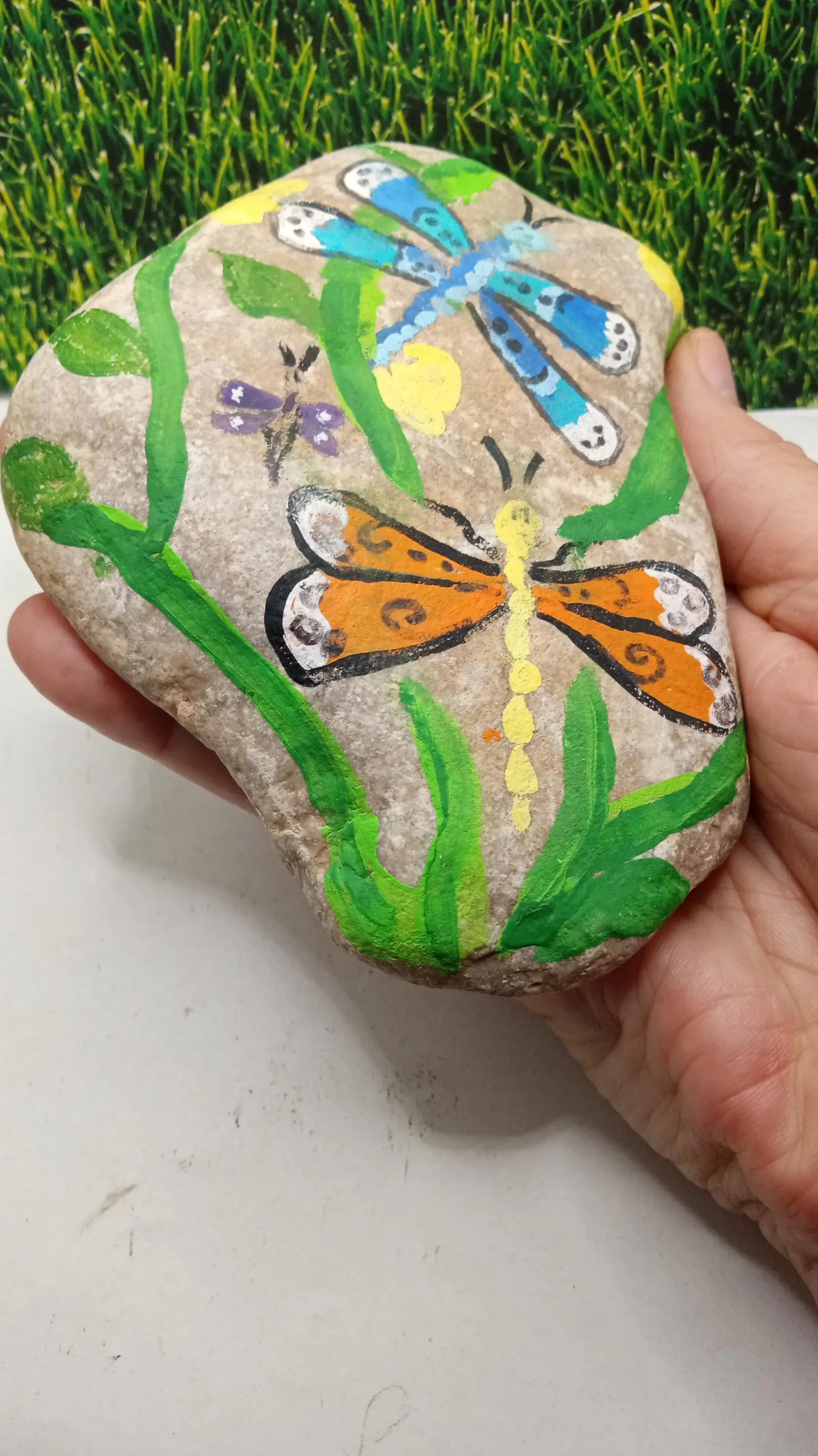 Hand Painted Rock