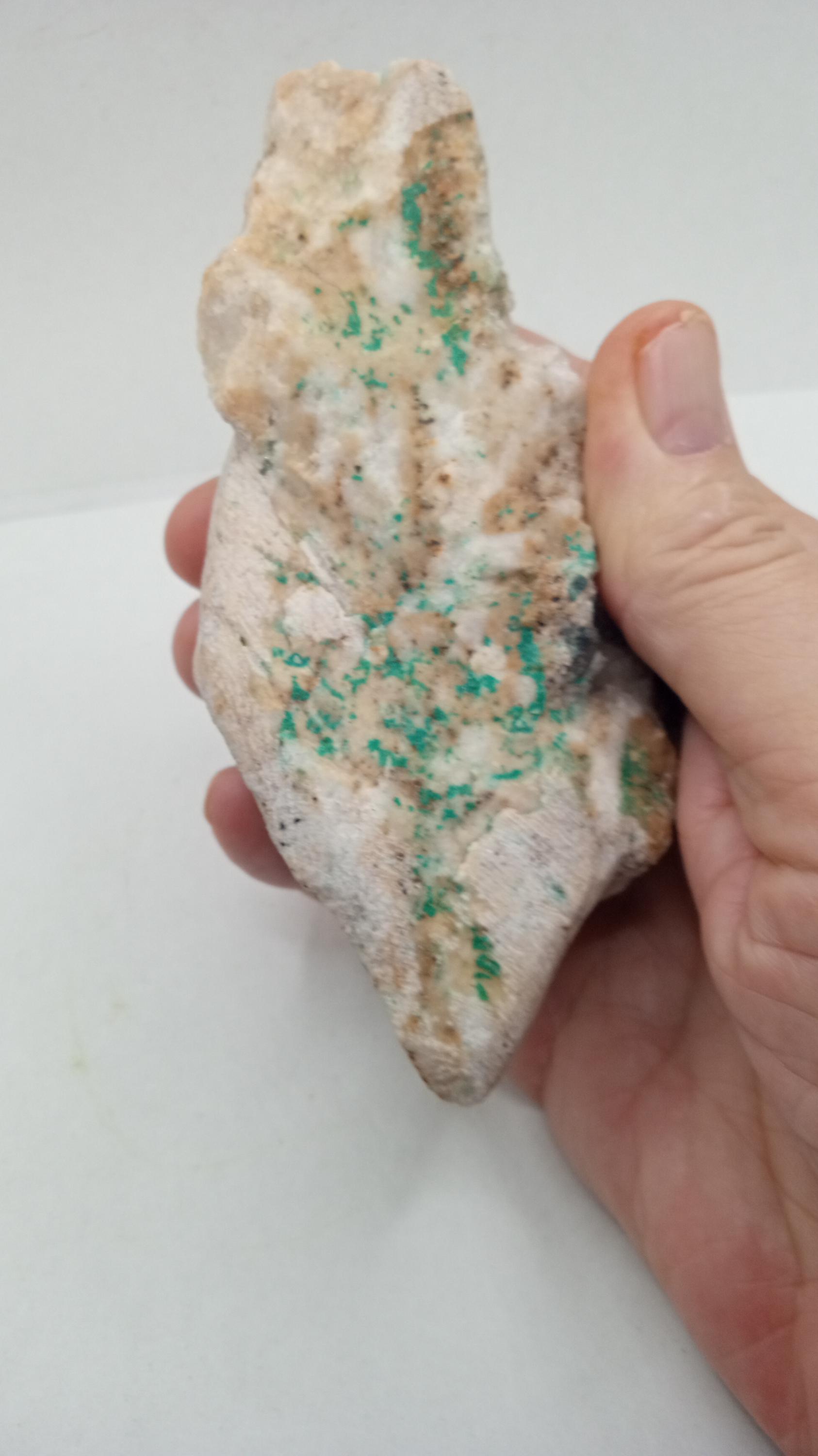 Brochantite with Quartz - Nice Specimen Find