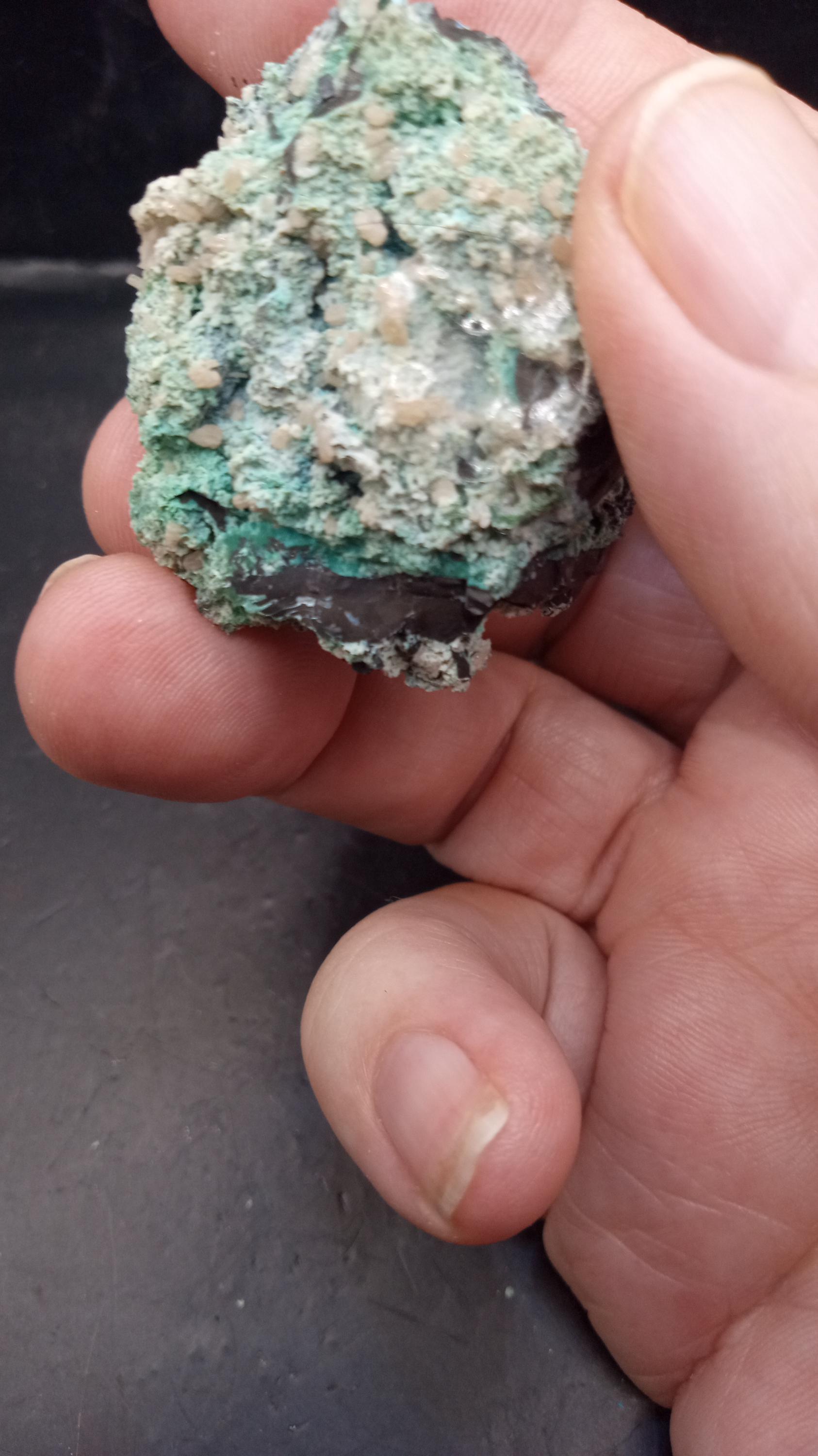 Brochantite Mineral Specimen 