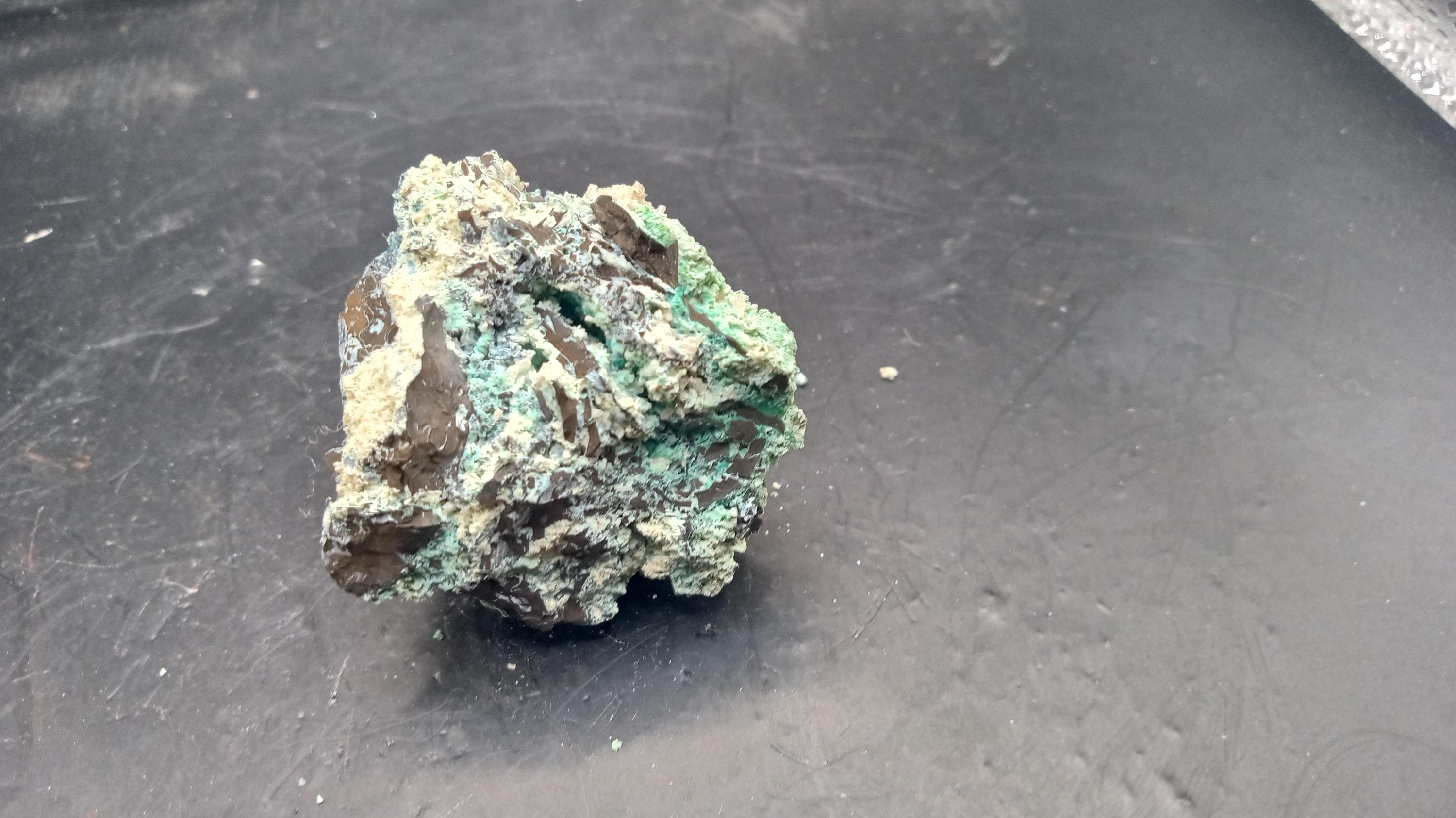 Brochantite Mineral Specimen 