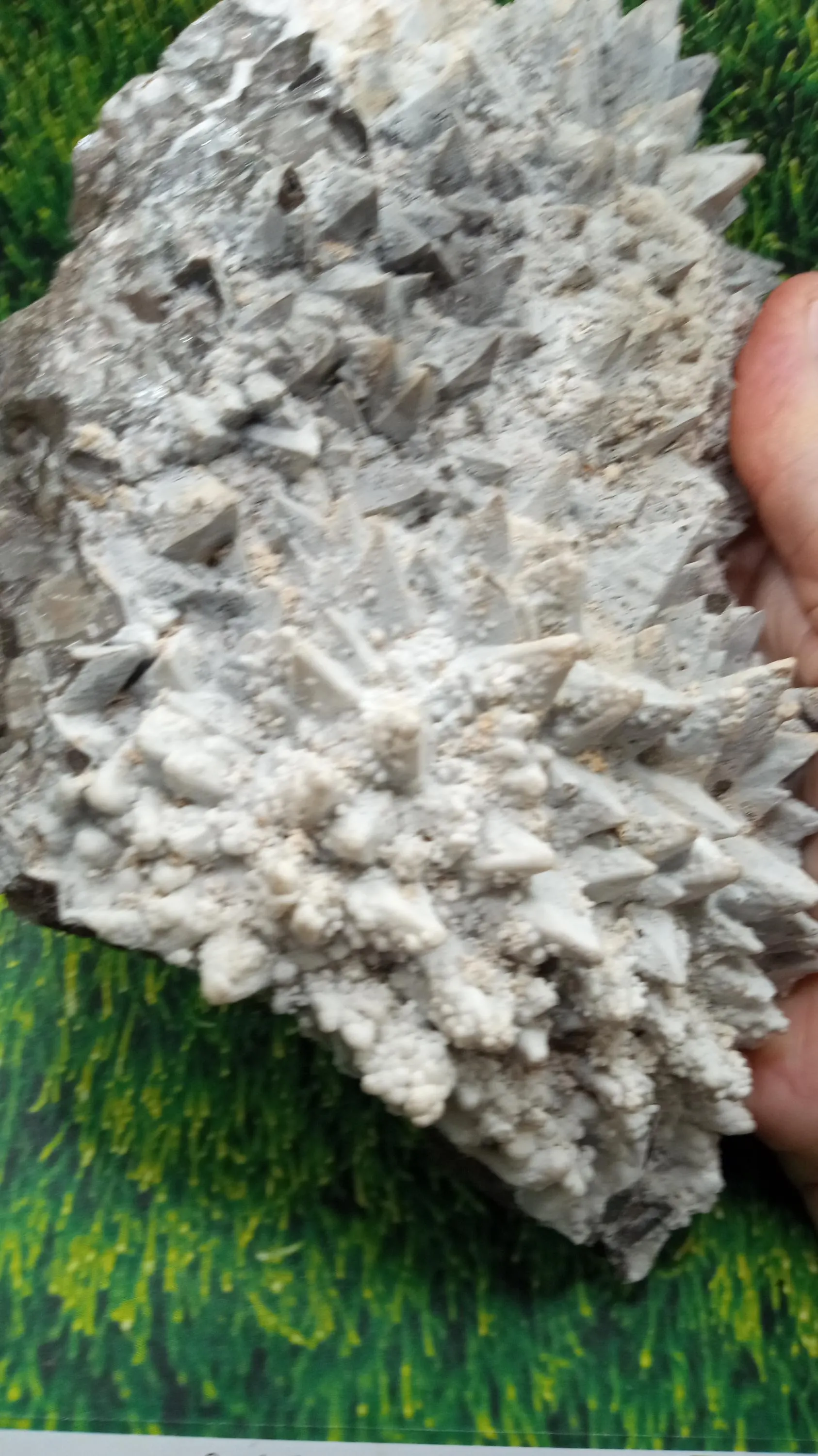 Dogtooth Calcite with Halite Mineral Specimen -
