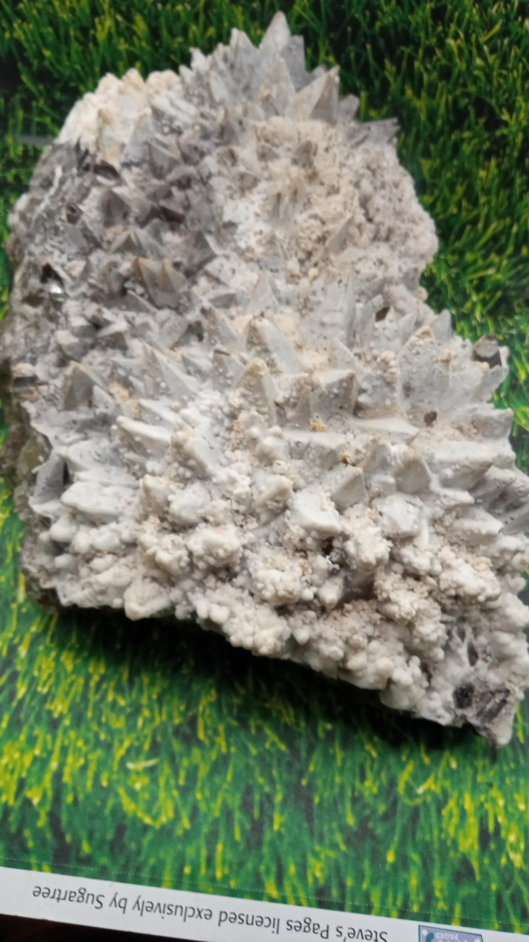 Dogtooth Calcite with Halite Mineral Specimen -